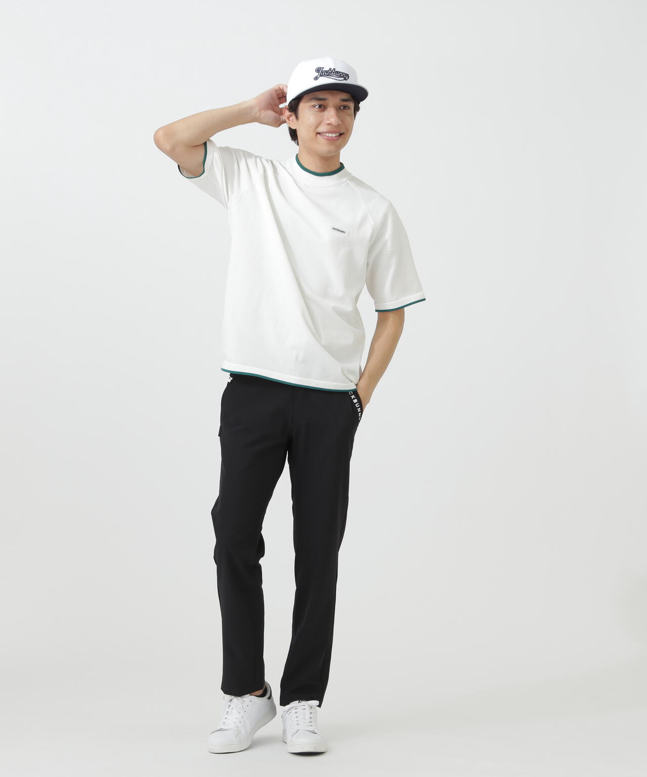 【一部店舗&公式オンライン限定】ストレッチダブルクロスロングパンツ