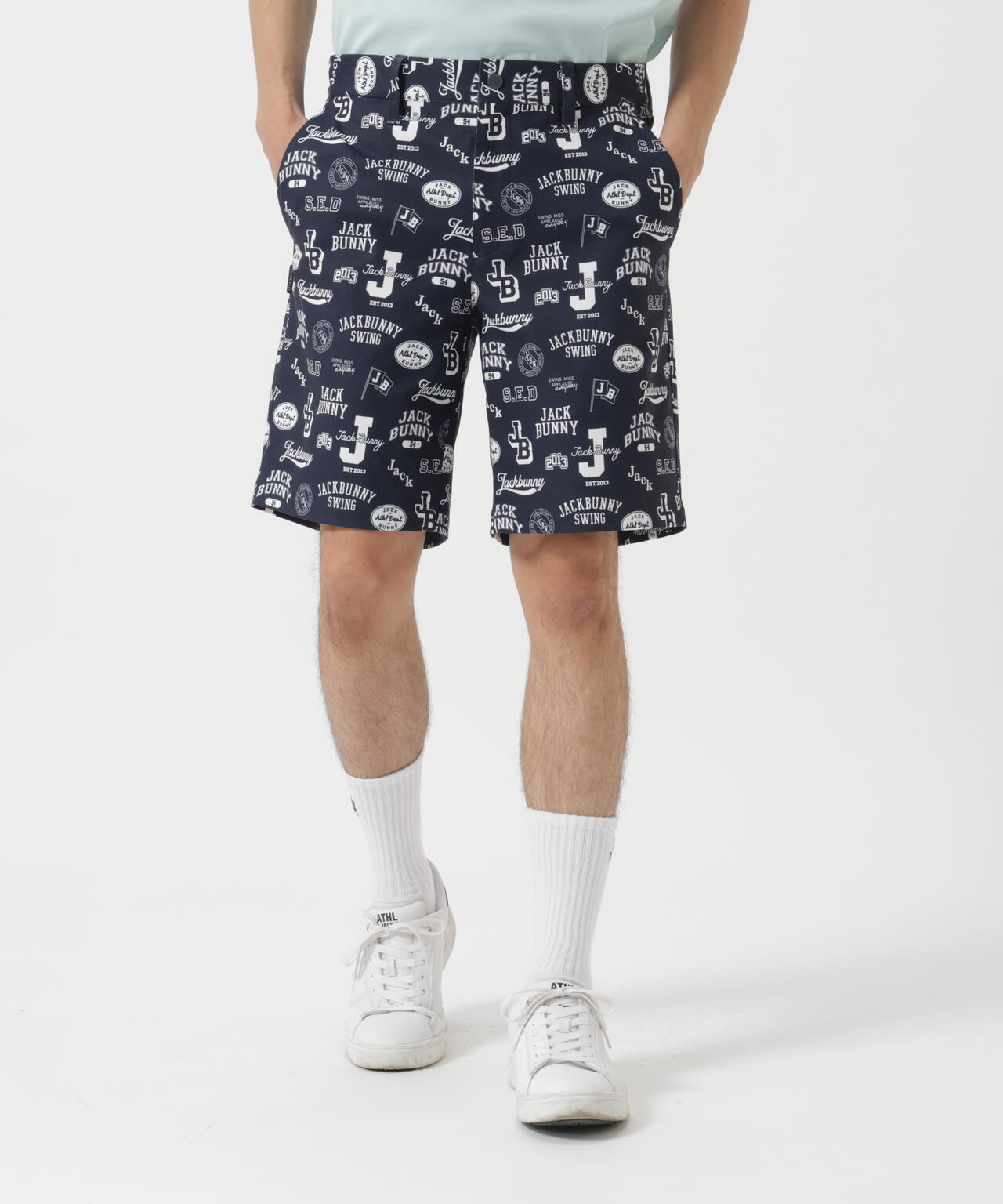 PEストレッチロゴプリントショートパンツ | Jack Bunny!!（ジャック