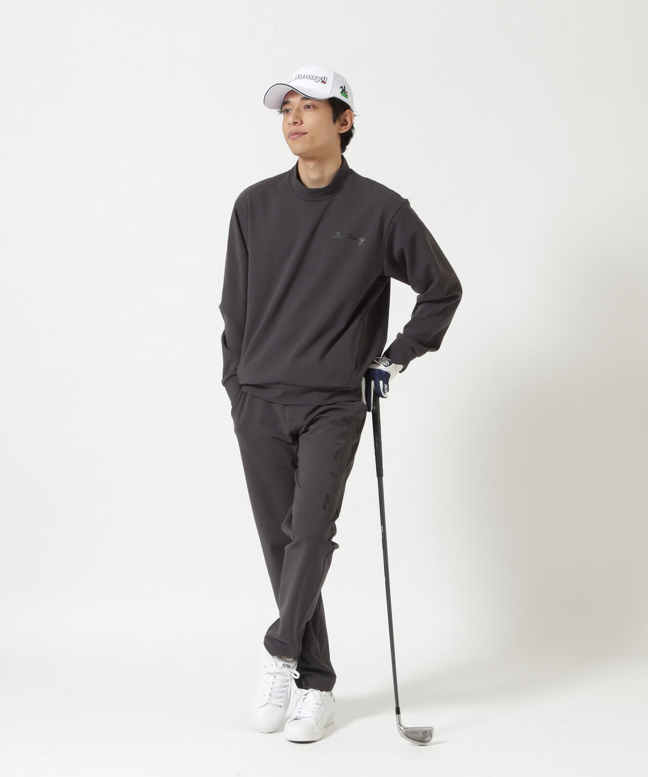 PEダンボール長袖モックネック