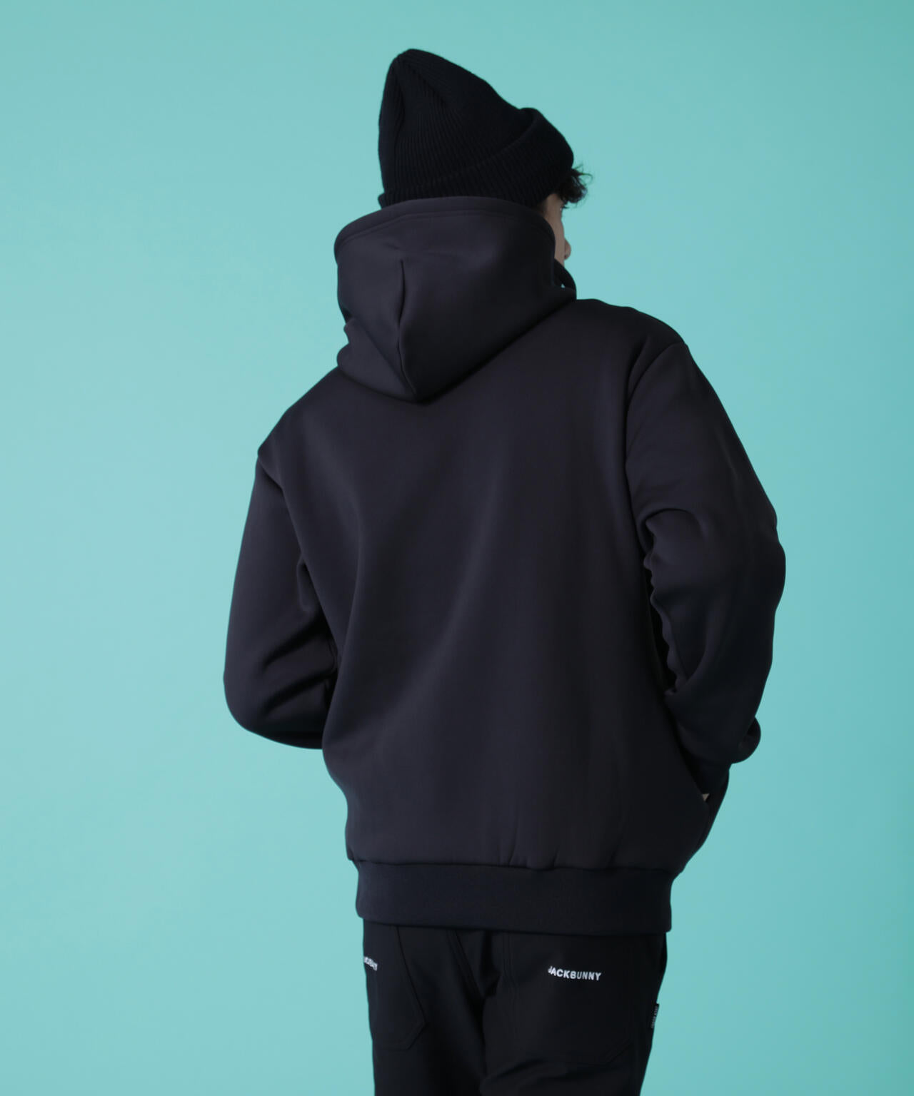 【JBMINT】KARUISHI バラクラバ一体型フーディプルオーバー