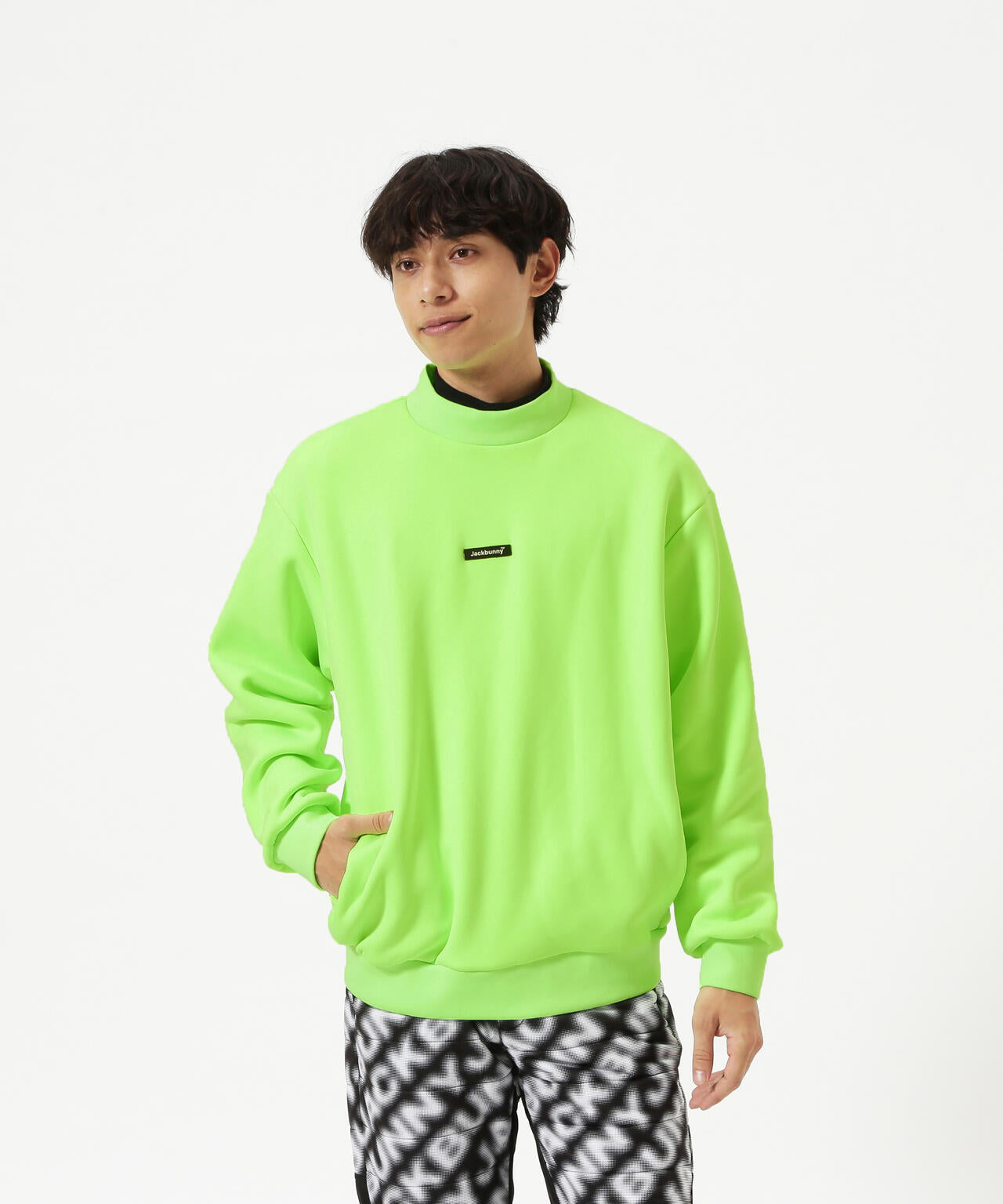 【JBMINT】KARUISHI バラクラバ一体型フーディプルオーバー