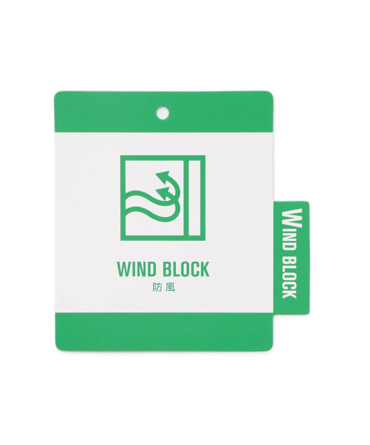 防風裏地付きクルーネックニットプルオーバー