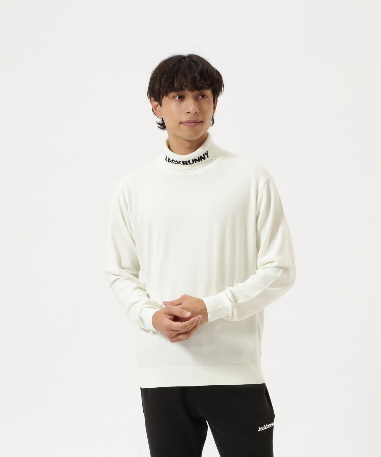 【直営店舗&公式オンライン限定】カシミヤタッチタートルネックニットプルオーバー