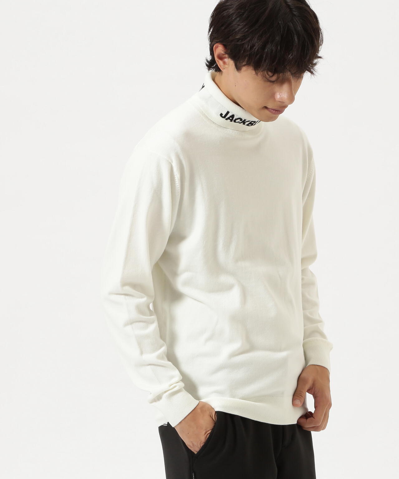 【直営店舗&公式オンライン限定】カシミヤタッチタートルネックニットプルオーバー