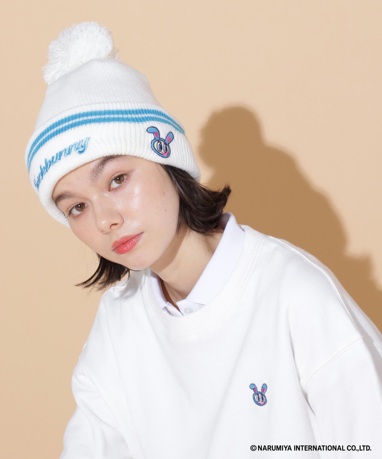 【一部店舗&公式オンライン限定】エンジェルブルーコラボニットキャップ (ジュニア)