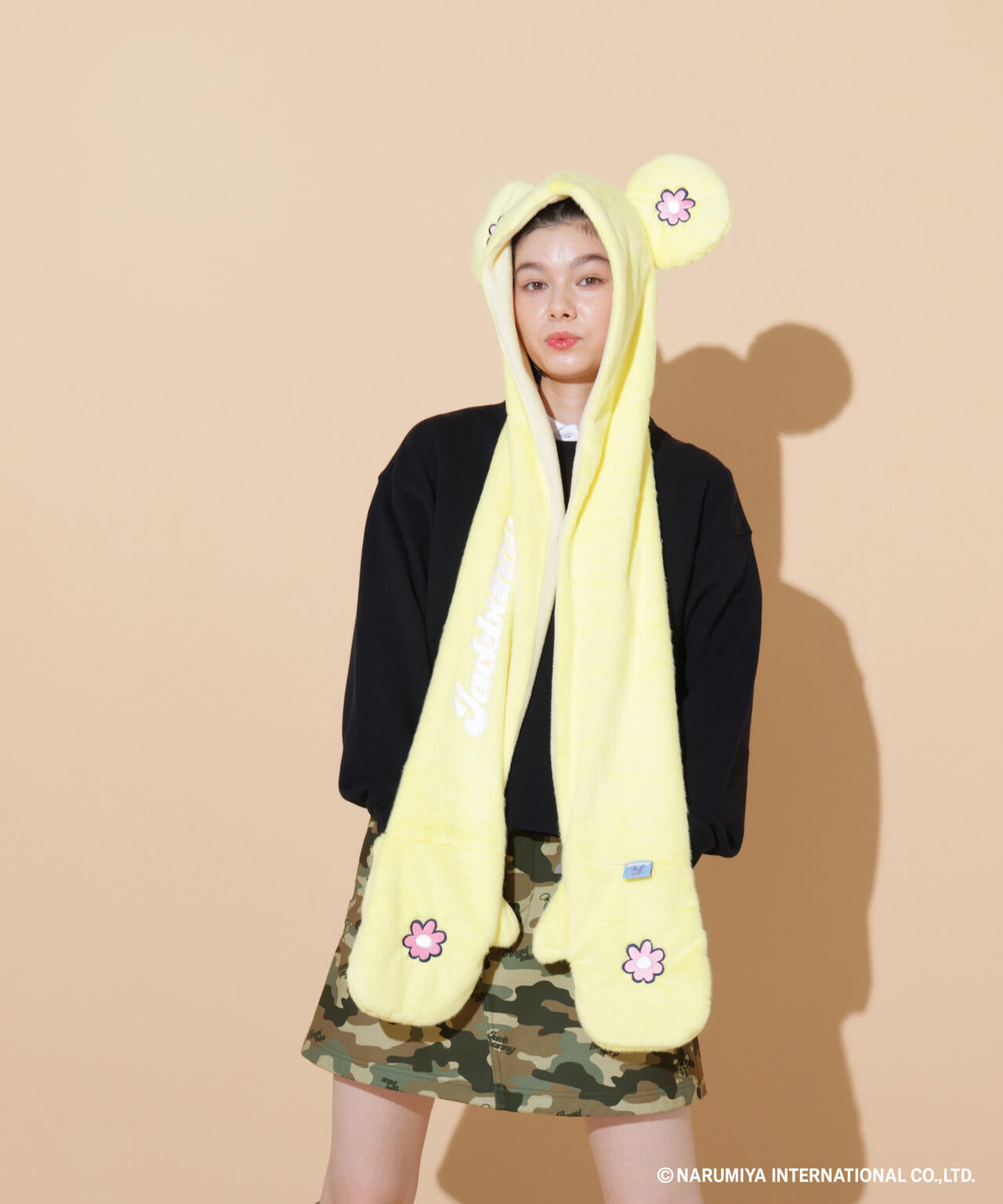 【一部店舗&公式オンライン限定】エンジェルブルーコラボマフラーキャップ (ジュニア)