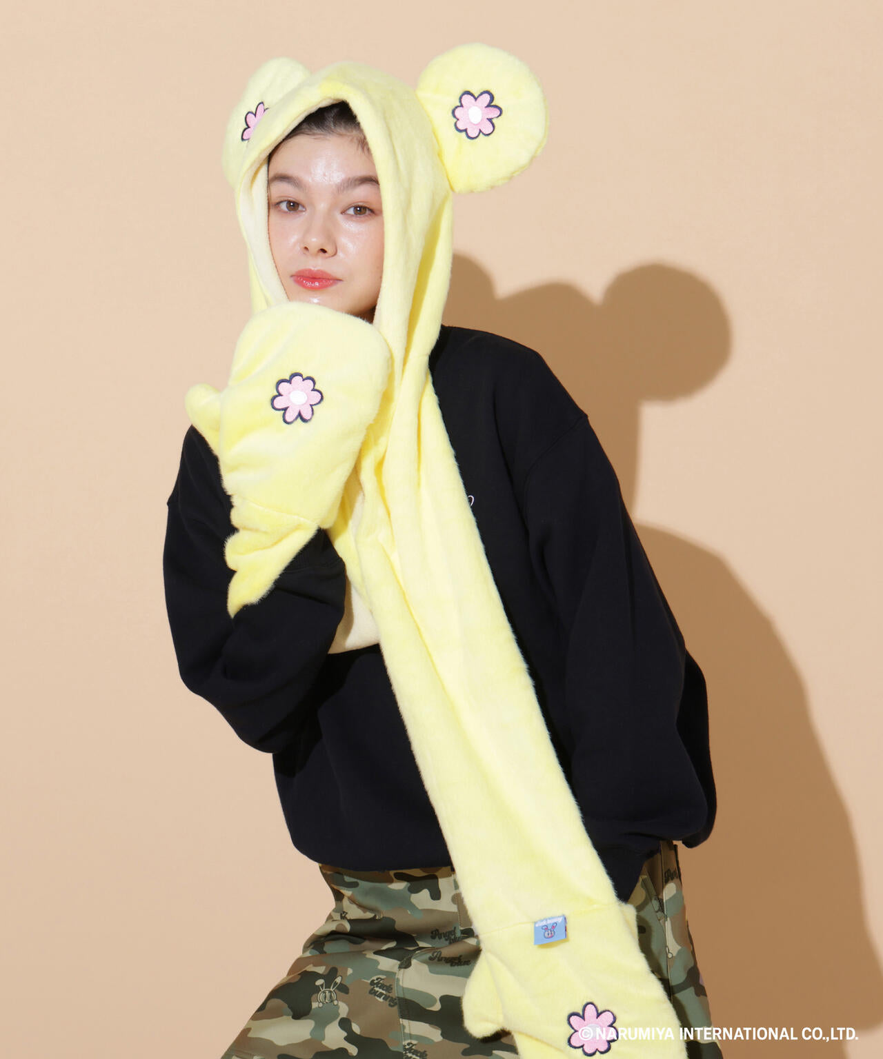 【一部店舗&公式オンライン限定】エンジェルブルーコラボマフラーキャップ (ジュニア)