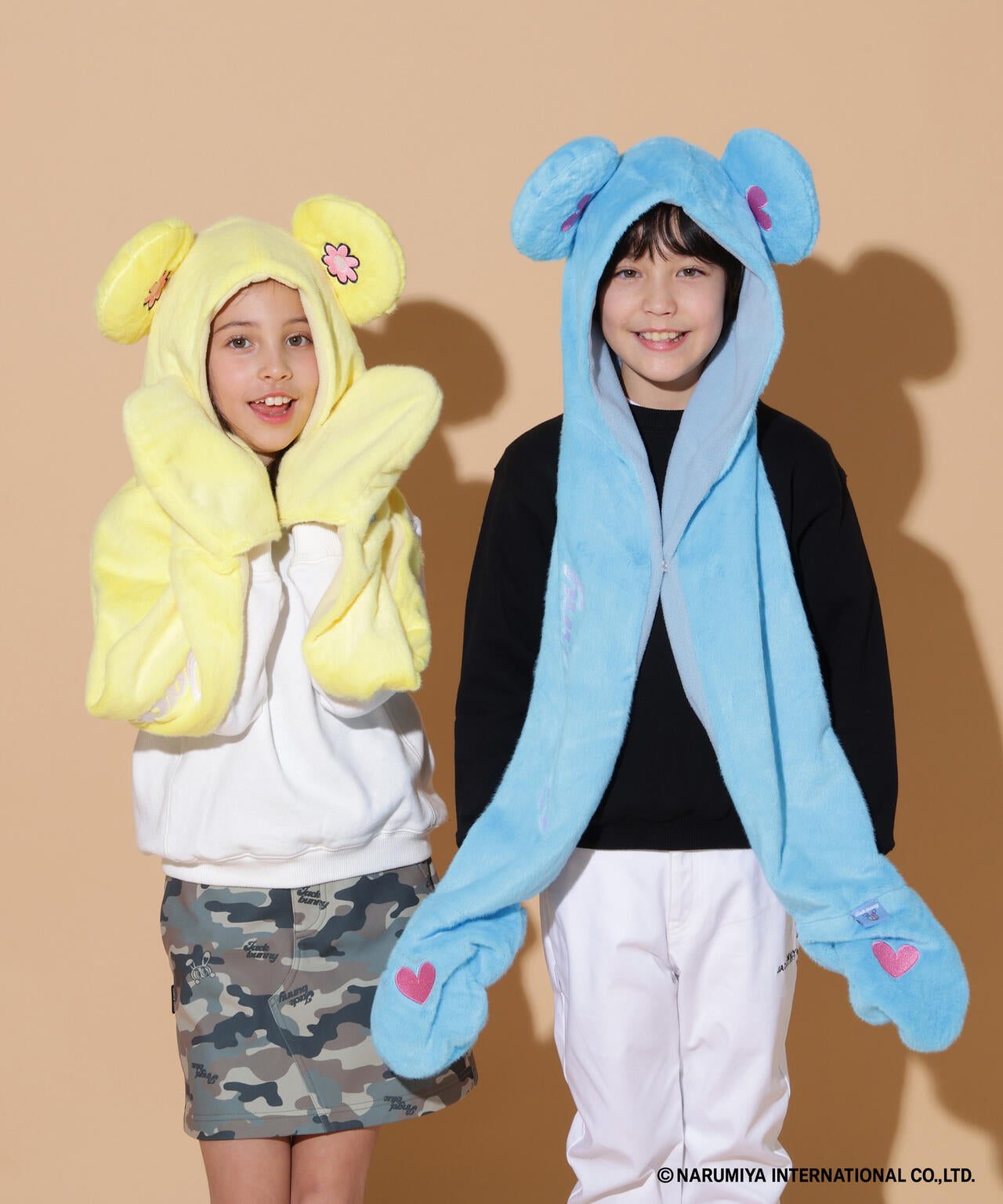 【一部店舗&公式オンライン限定】エンジェルブルーコラボマフラーキャップ (ジュニア)