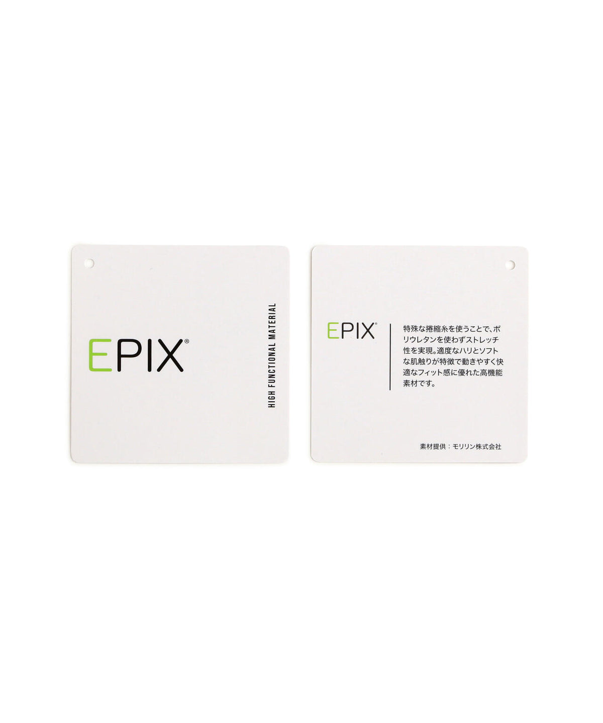 EPIXふんわりモックロディ 長袖ポロシャツ