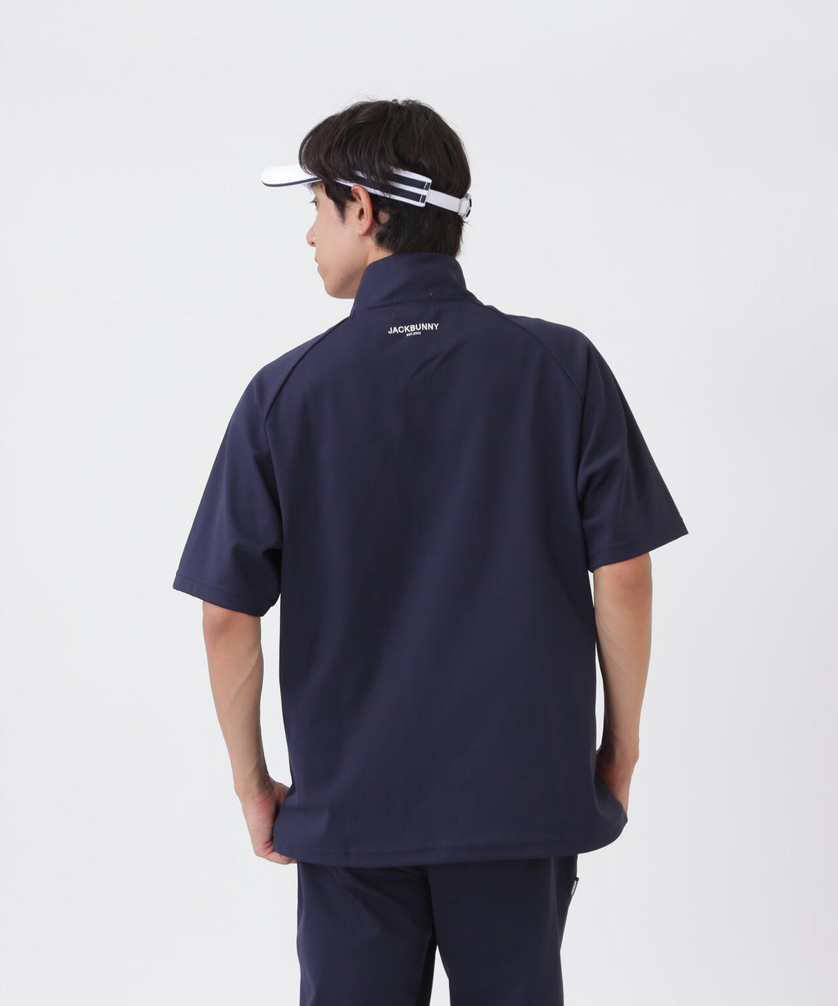 HyperHeluxメッシュ半袖ハーフジップカットソー (MENS)