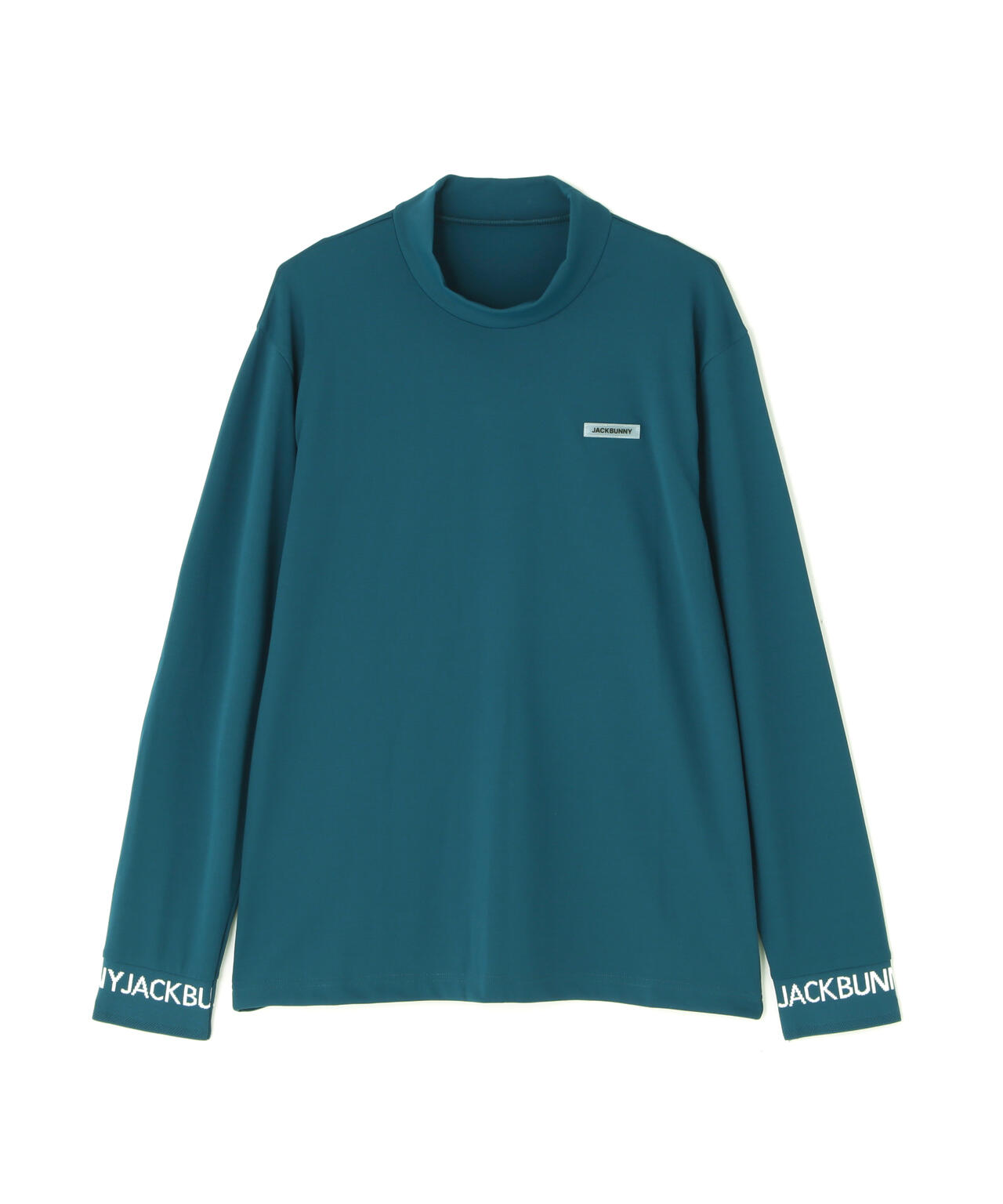ソフトタッチ長袖モックネックカットソー (MENS)