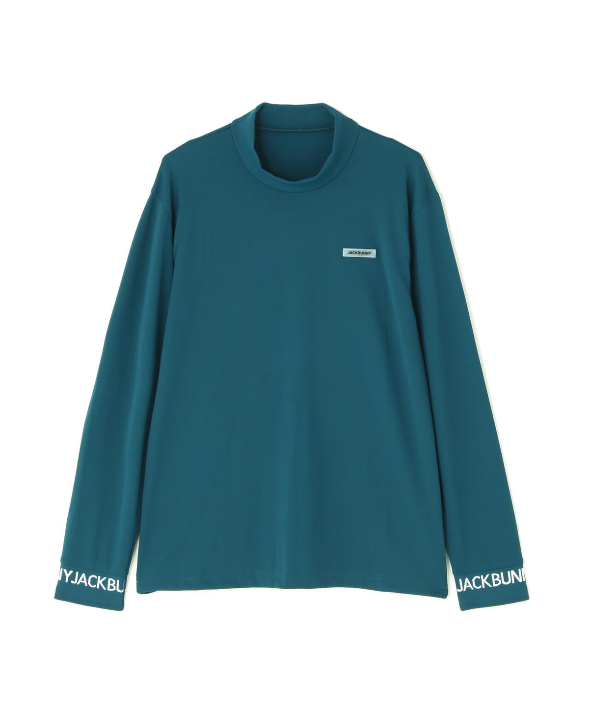 ソフトタッチ長袖モックネックカットソー (MENS)