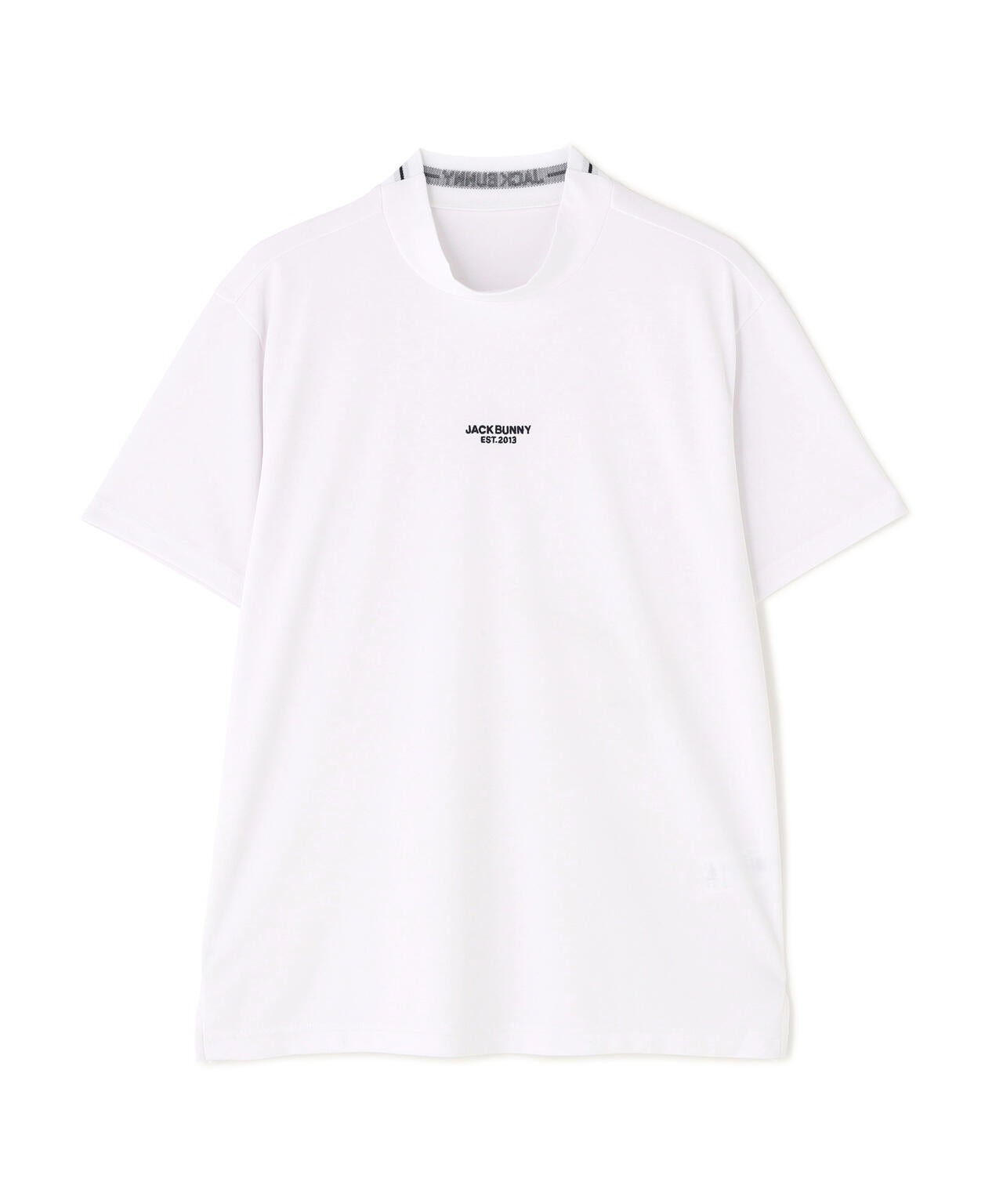 サンベールUVカットカノコ半袖モックネックカットソー