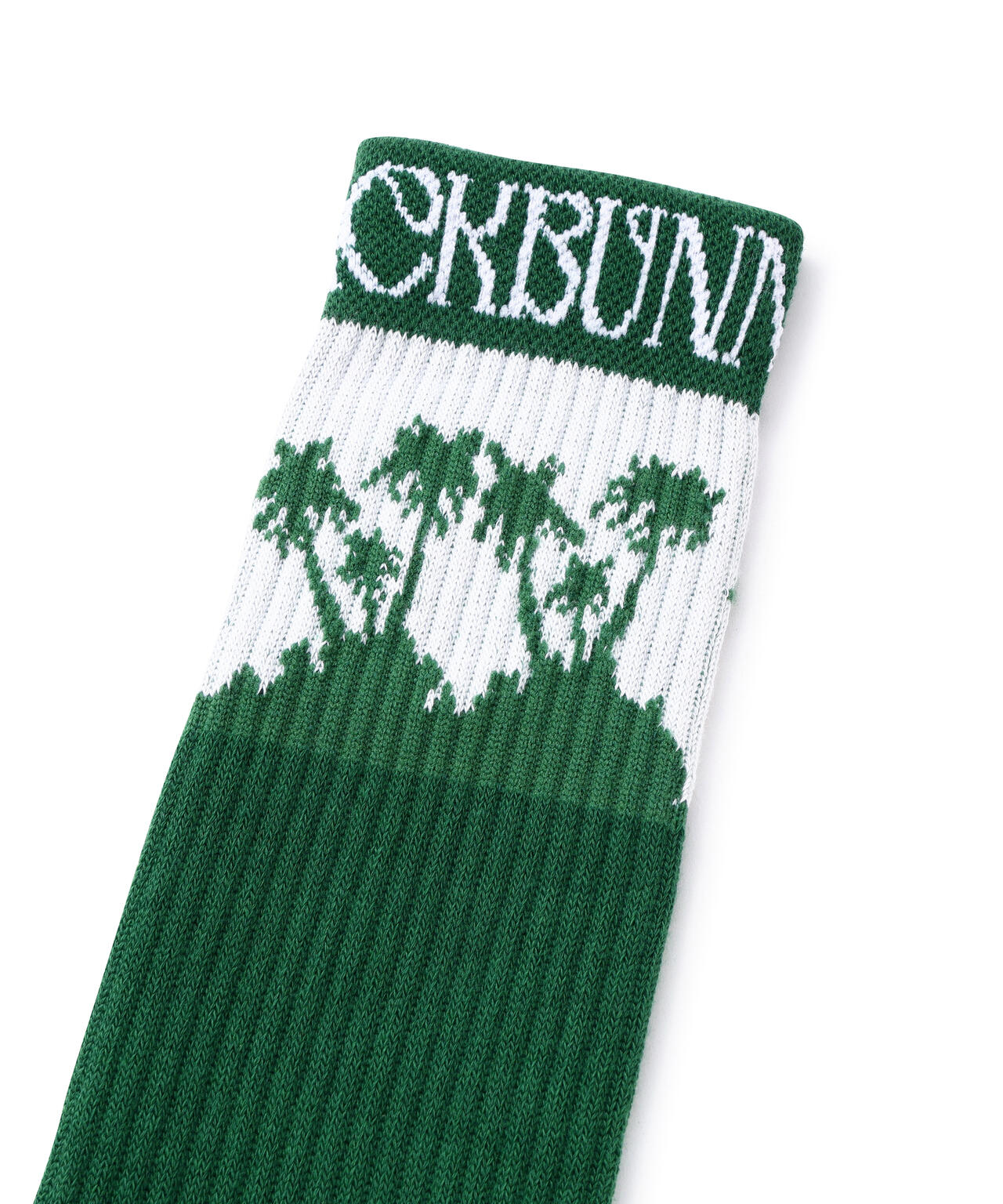 GREEN SUNSET ミドルソックス (MENS)