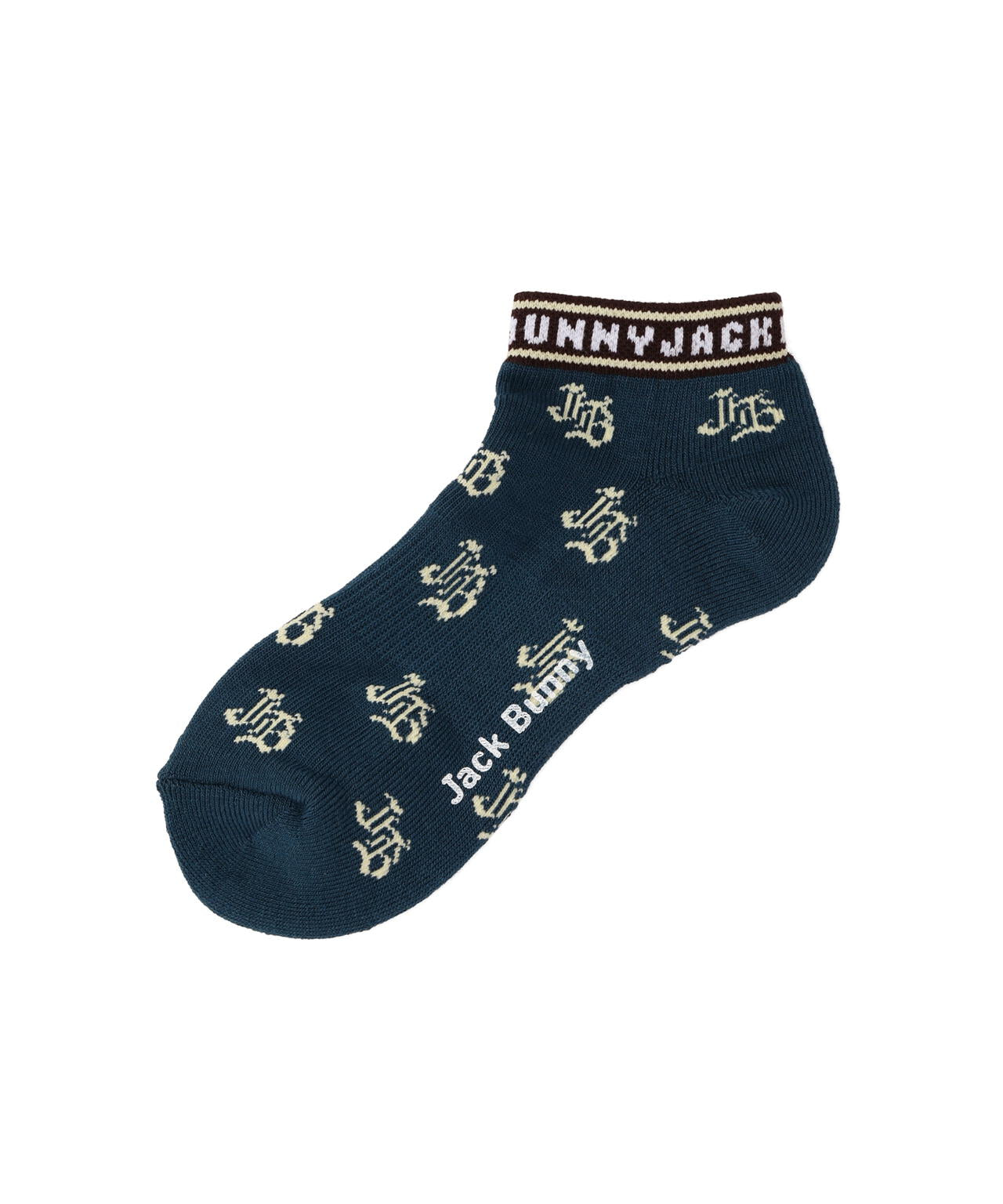 ロゴ総柄シューズインソックス (WOMENS)