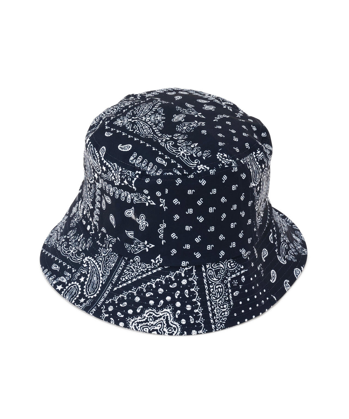 ペイズリー柄バケットハット (UNISEX)