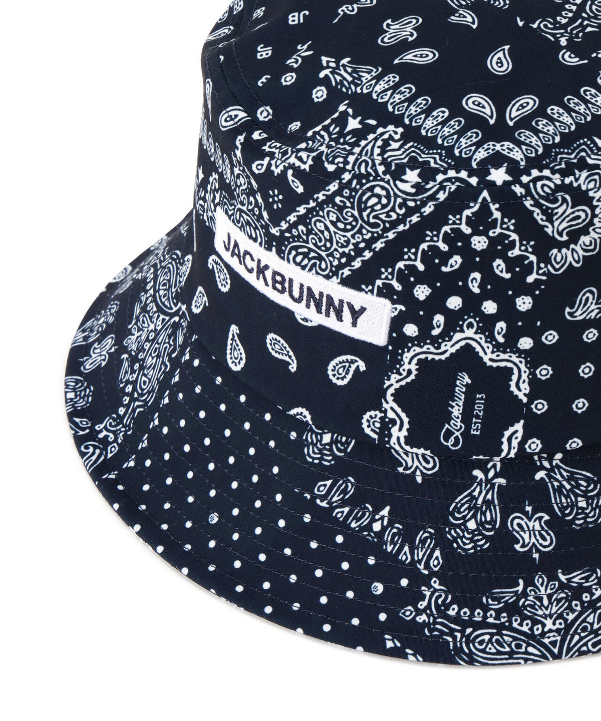 ペイズリー柄バケットハット (UNISEX)