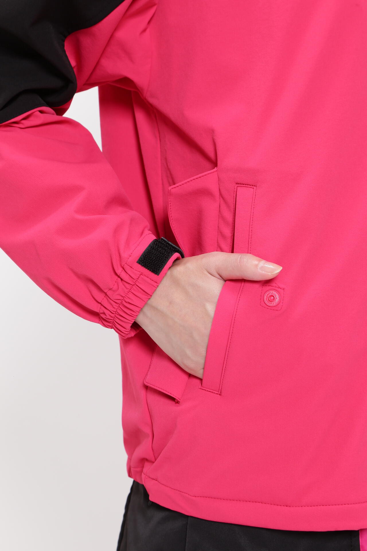 2WAY二重織ストレッチ 3WAYマウンテンフーディジャケット