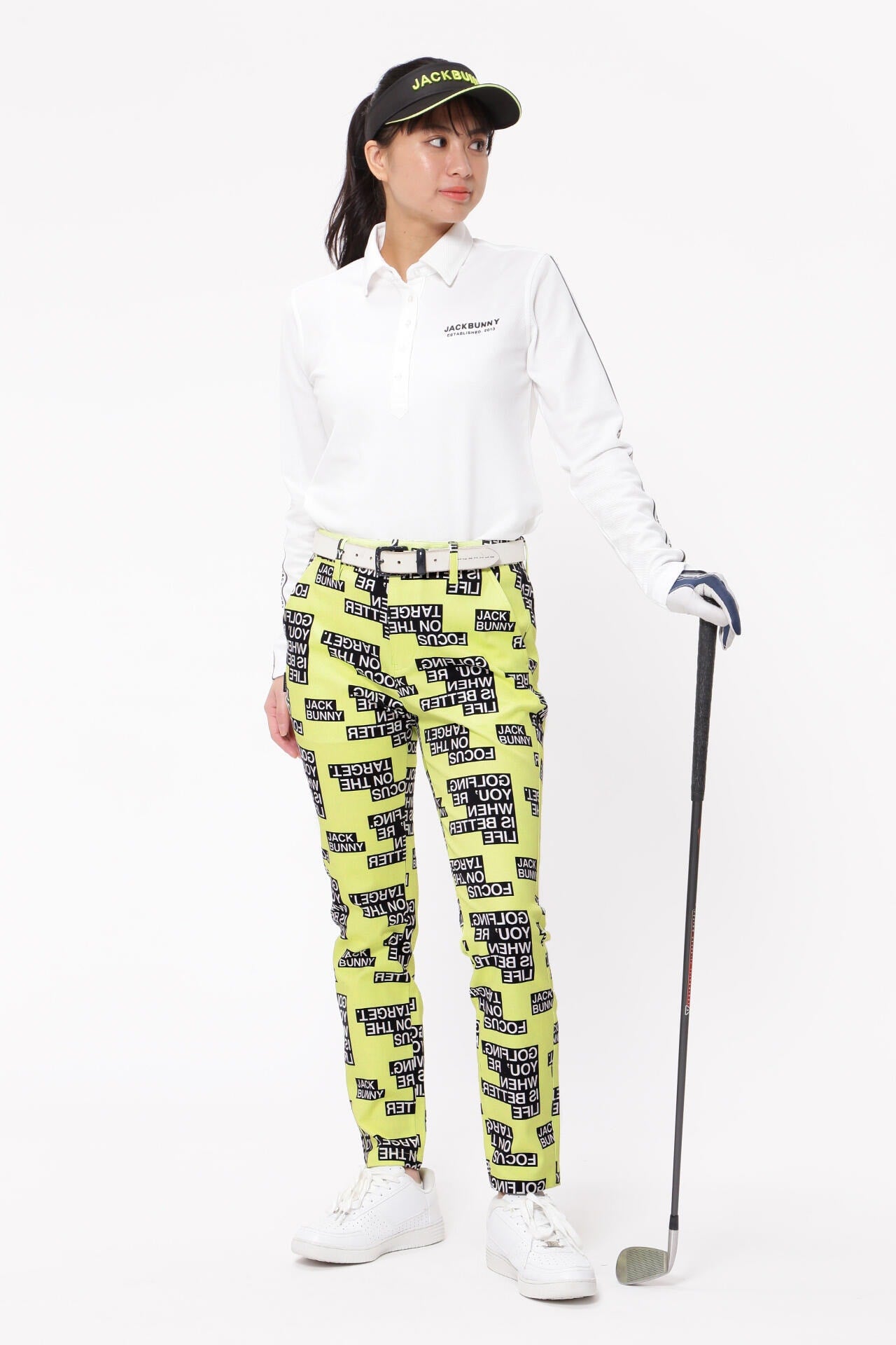 2WAYストレッチプリント パンツ