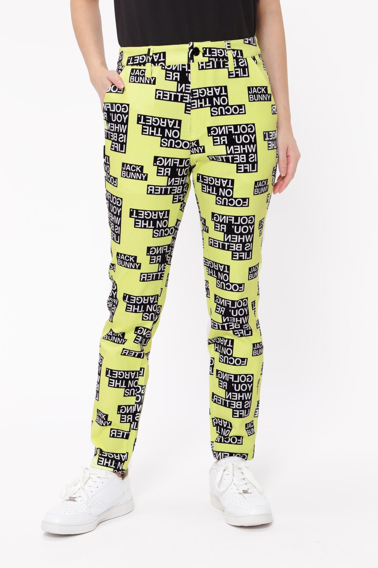 2WAYストレッチプリント パンツ