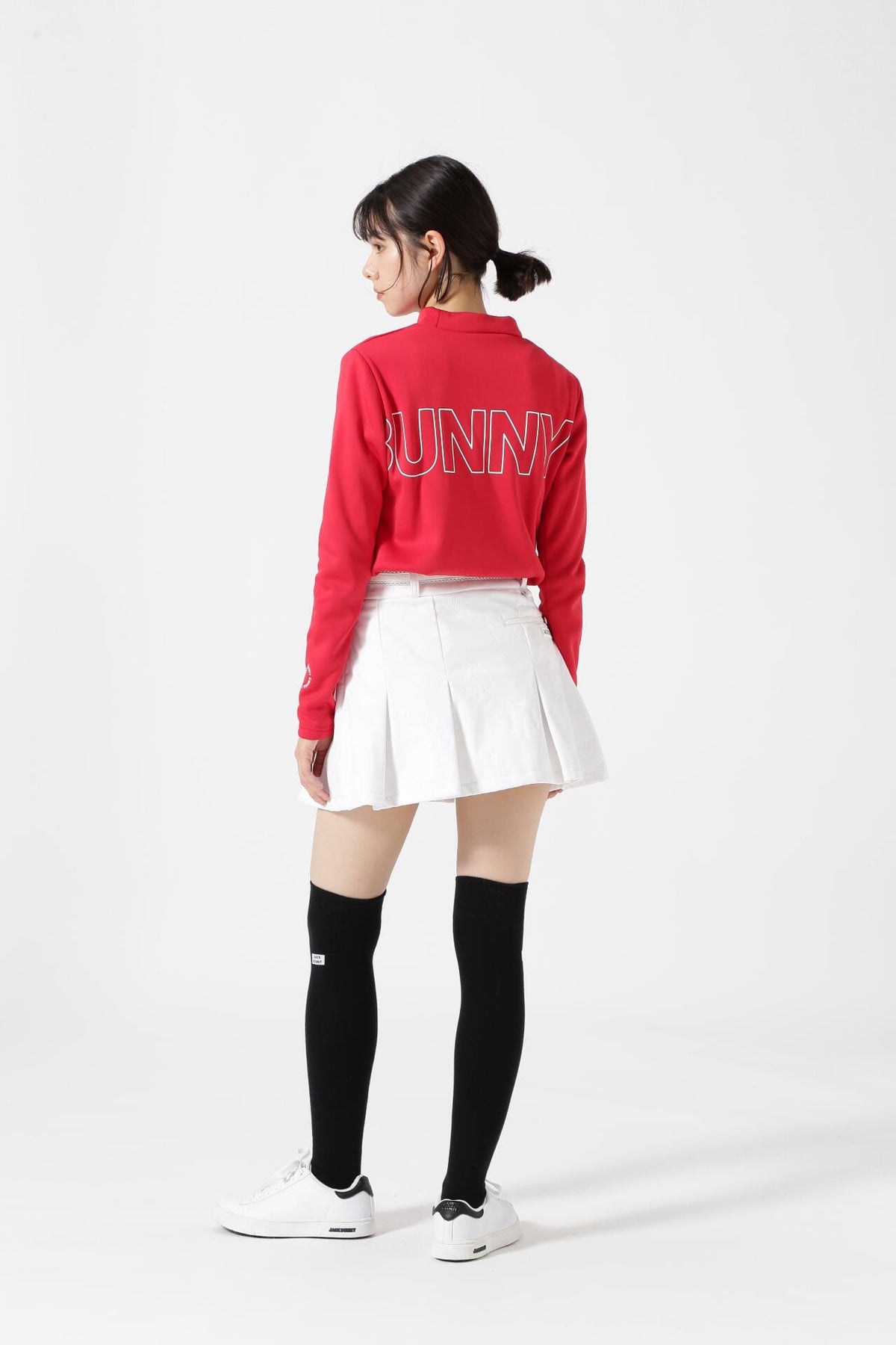 KARUISHI ECO 長袖モックネックカットソー