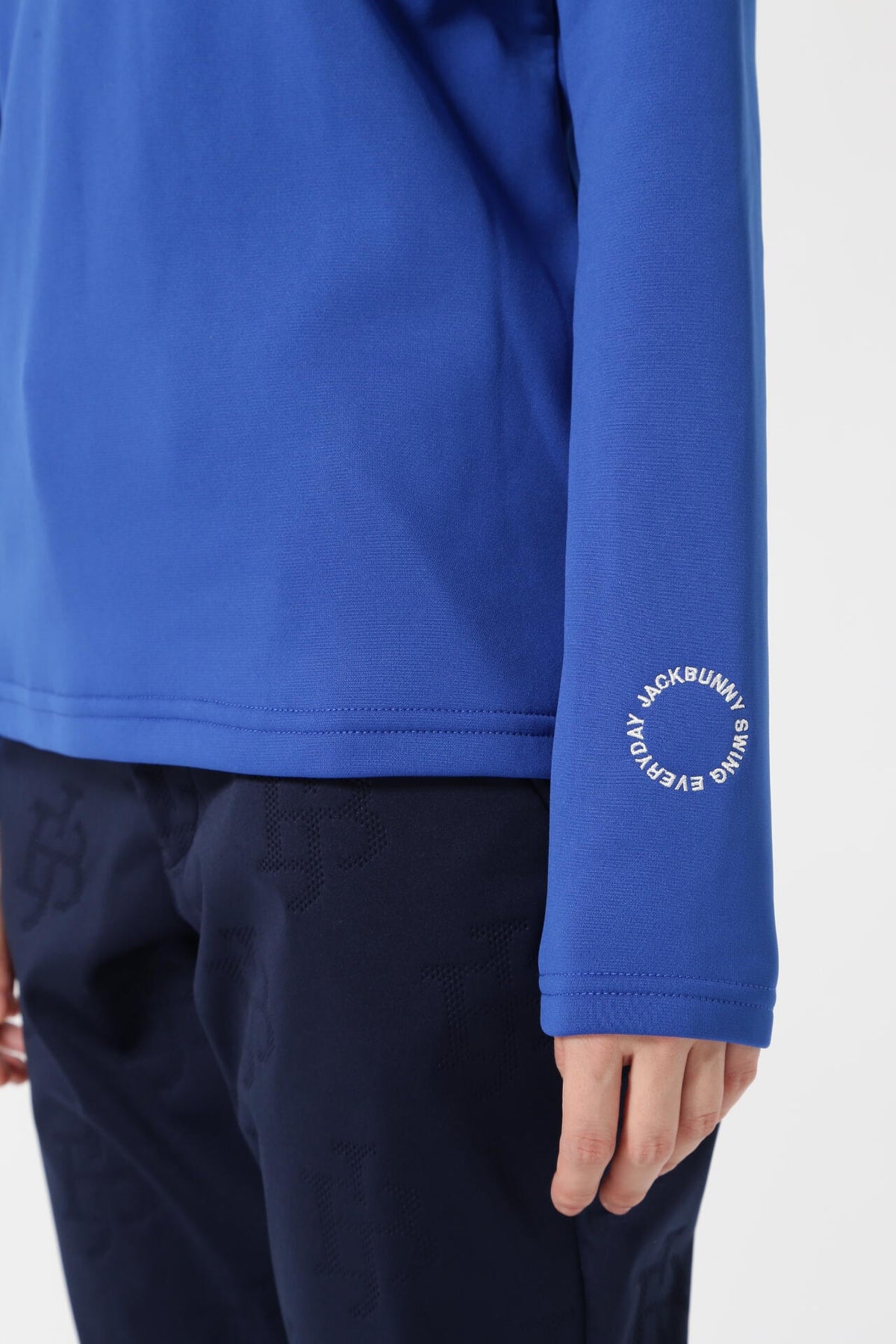 KARUISHI ECO 長袖モックネックカットソー