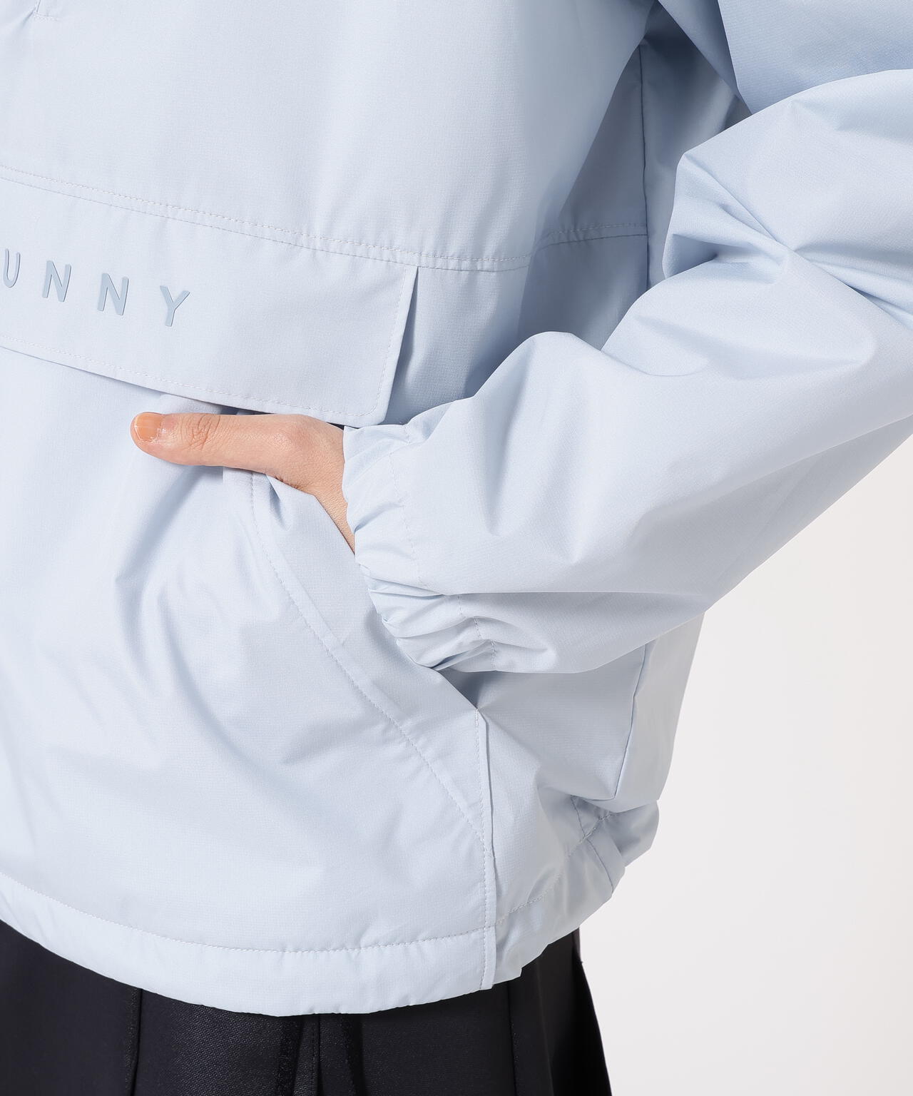 Octa裏地 ハーフジップブルゾン