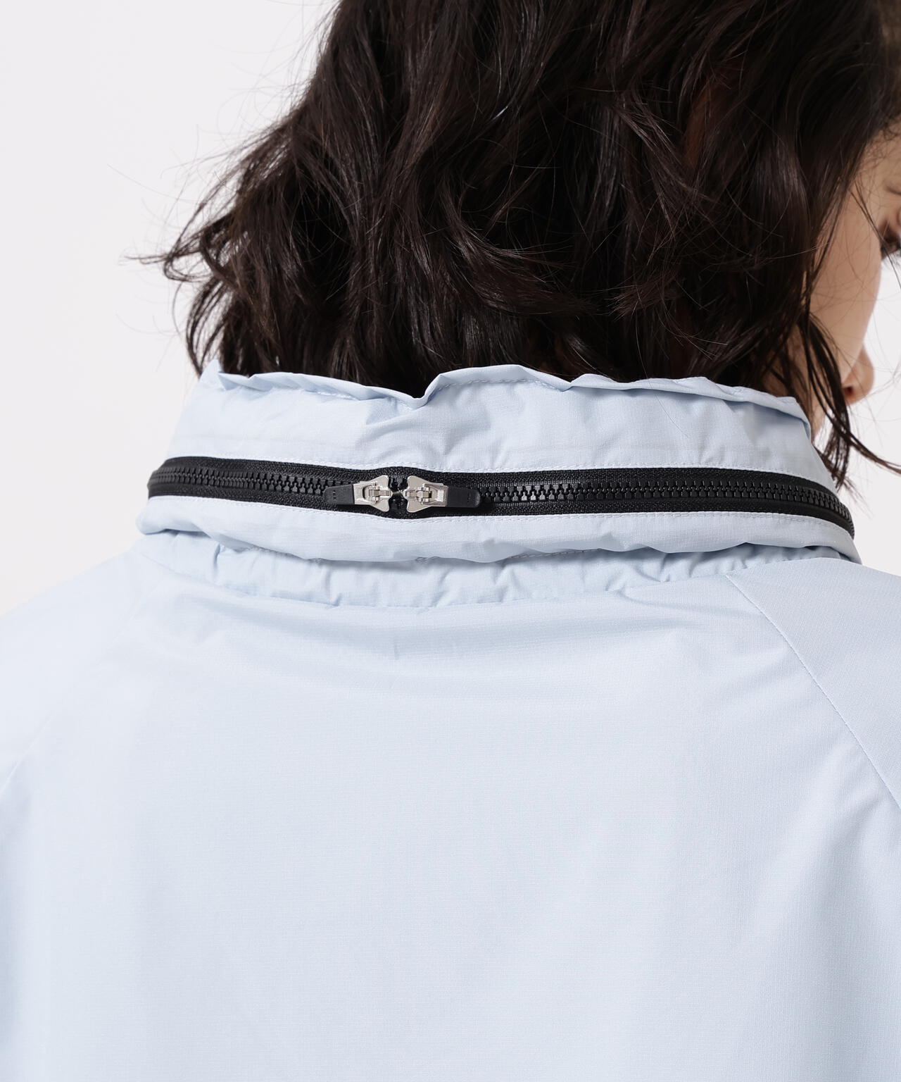 Octa裏地 ハーフジップブルゾン