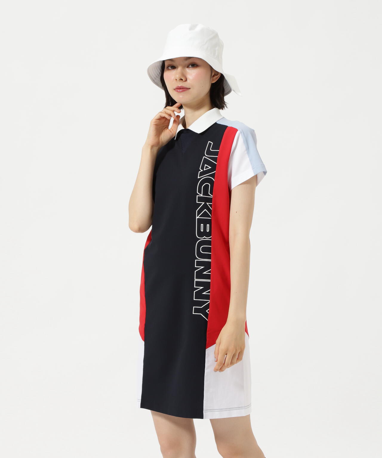 プライムフレックスドビー半袖ワンピース