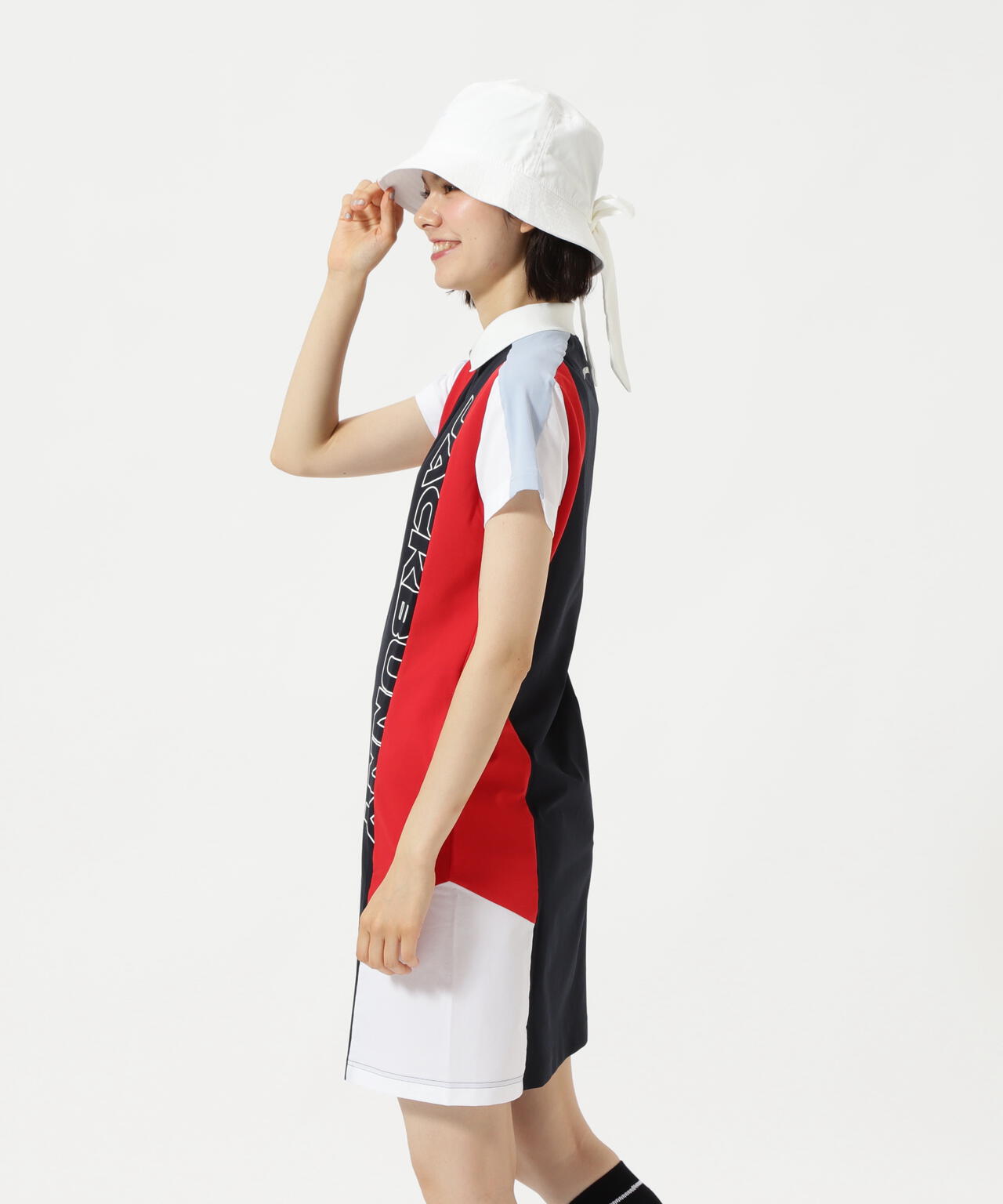 プライムフレックスドビー半袖ワンピース