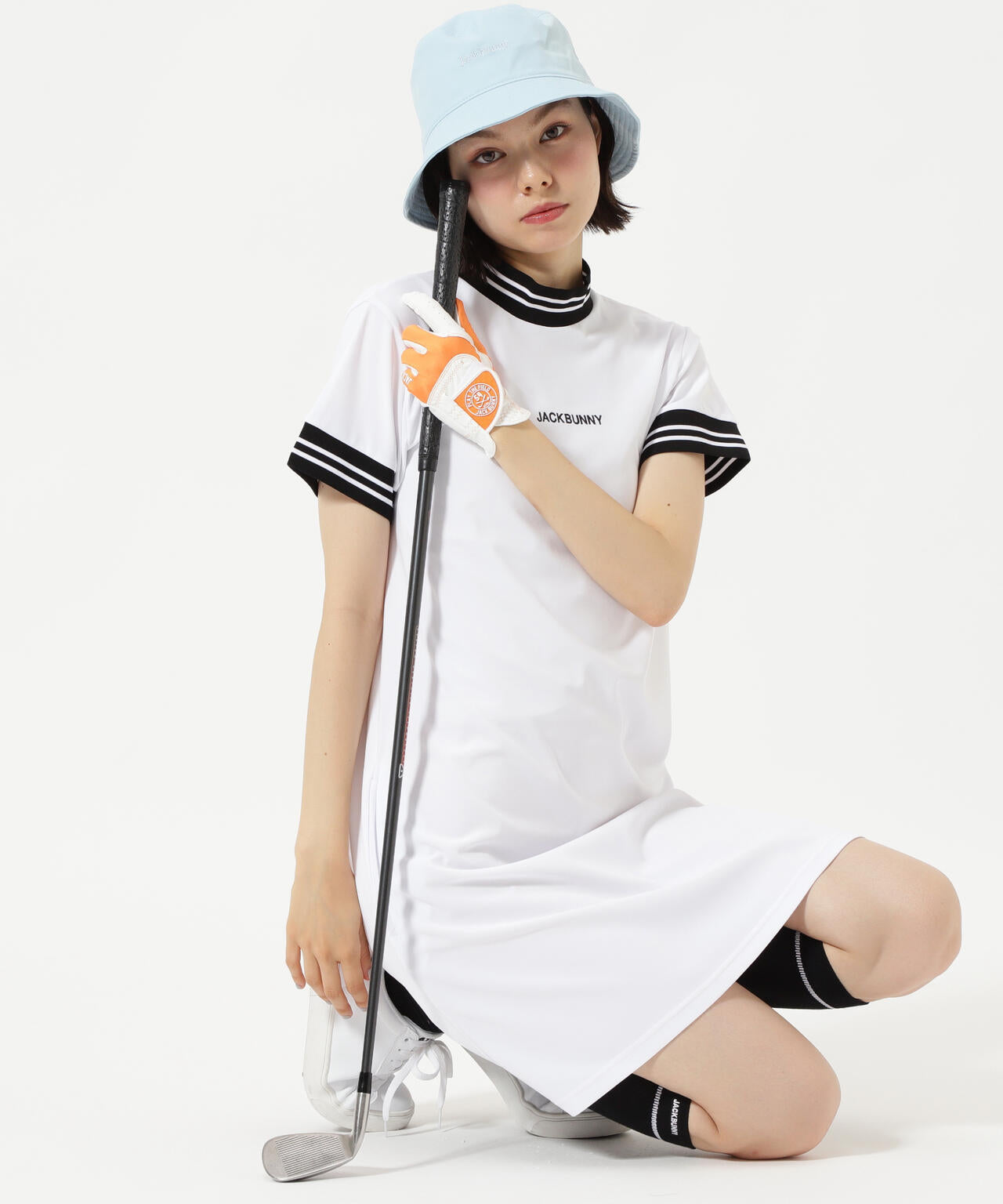 ハイゲージカノコ半袖ワンピース