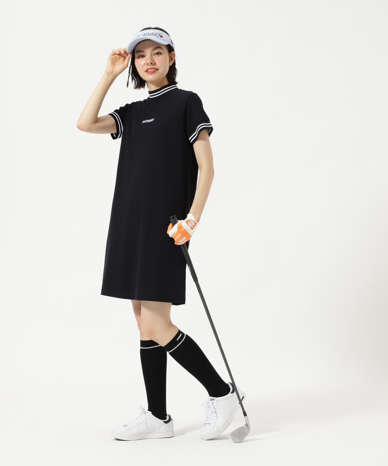 ハイゲージカノコ半袖ワンピース