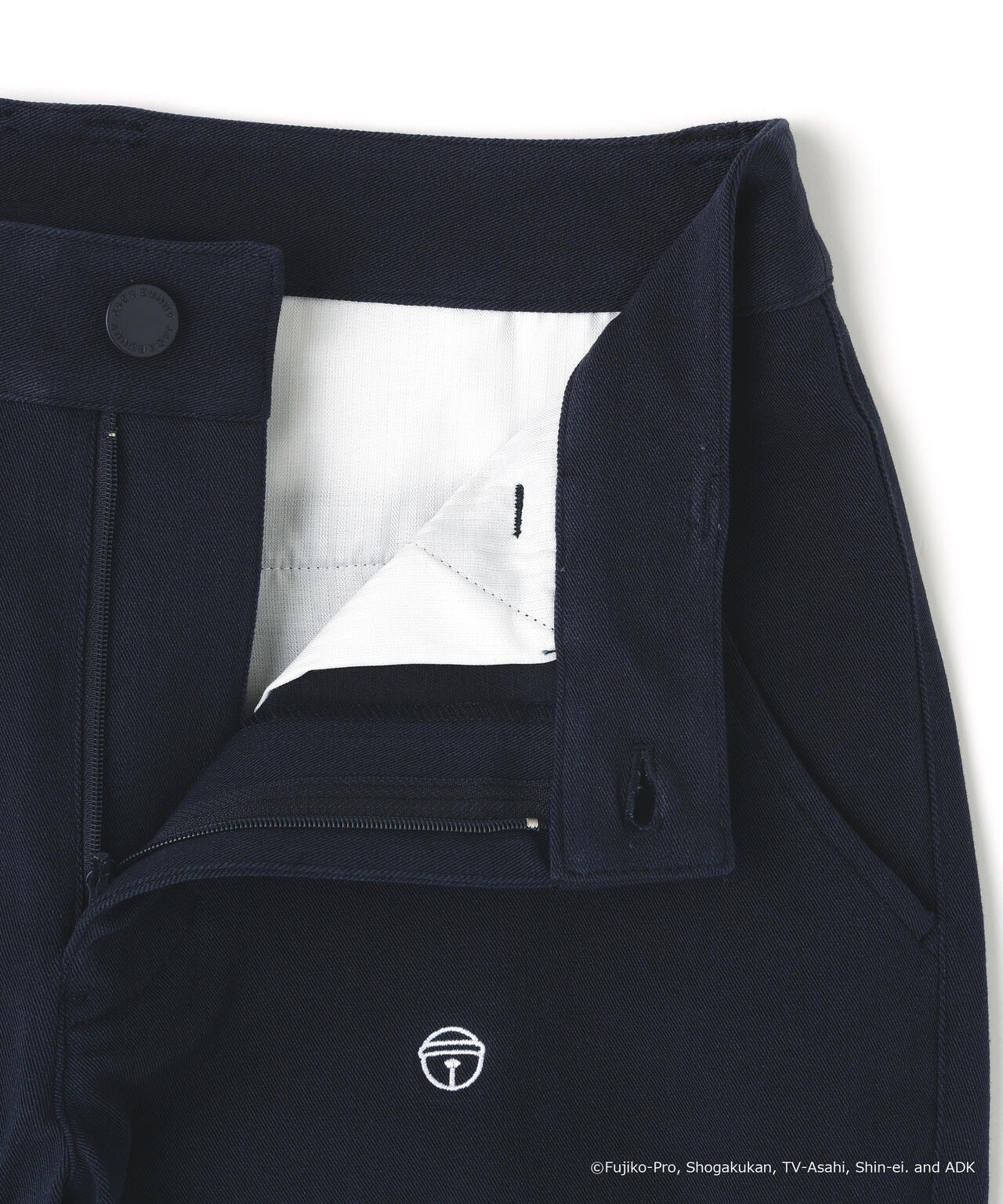 【ドラえもん】2WAYストレッチツイル総柄ロングパンツ