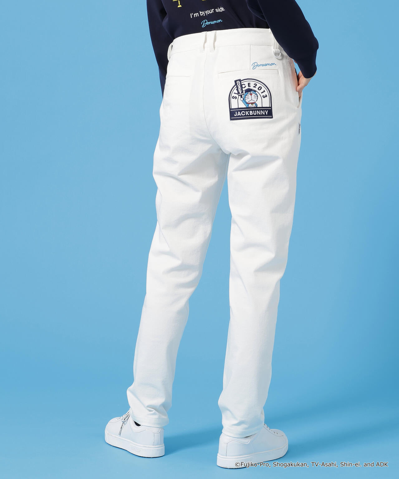 【ドラえもん】2WAYストレッチツイルロングパンツ