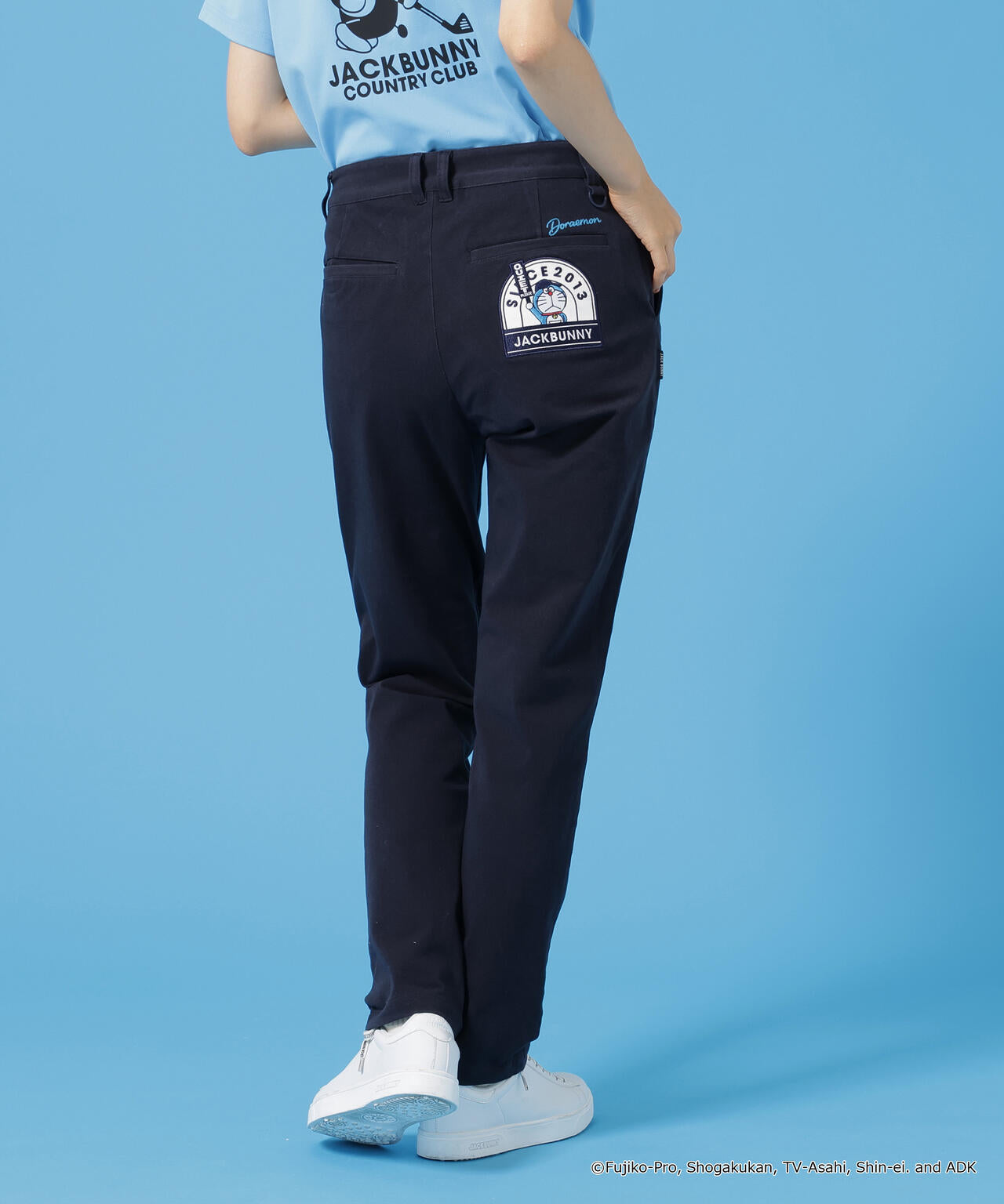 【ドラえもん】2WAYストレッチツイルロングパンツ