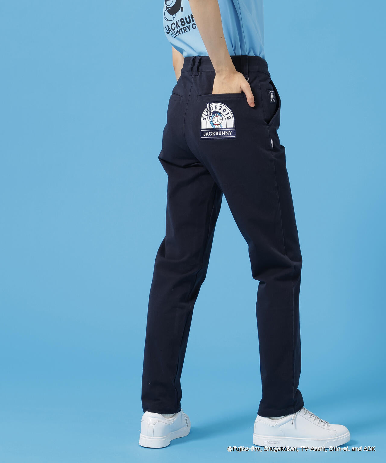 【ドラえもん】2WAYストレッチツイルロングパンツ