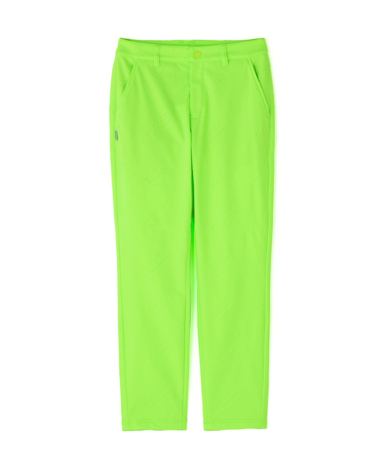 ラミネートスムース 裏地付きロングパンツ