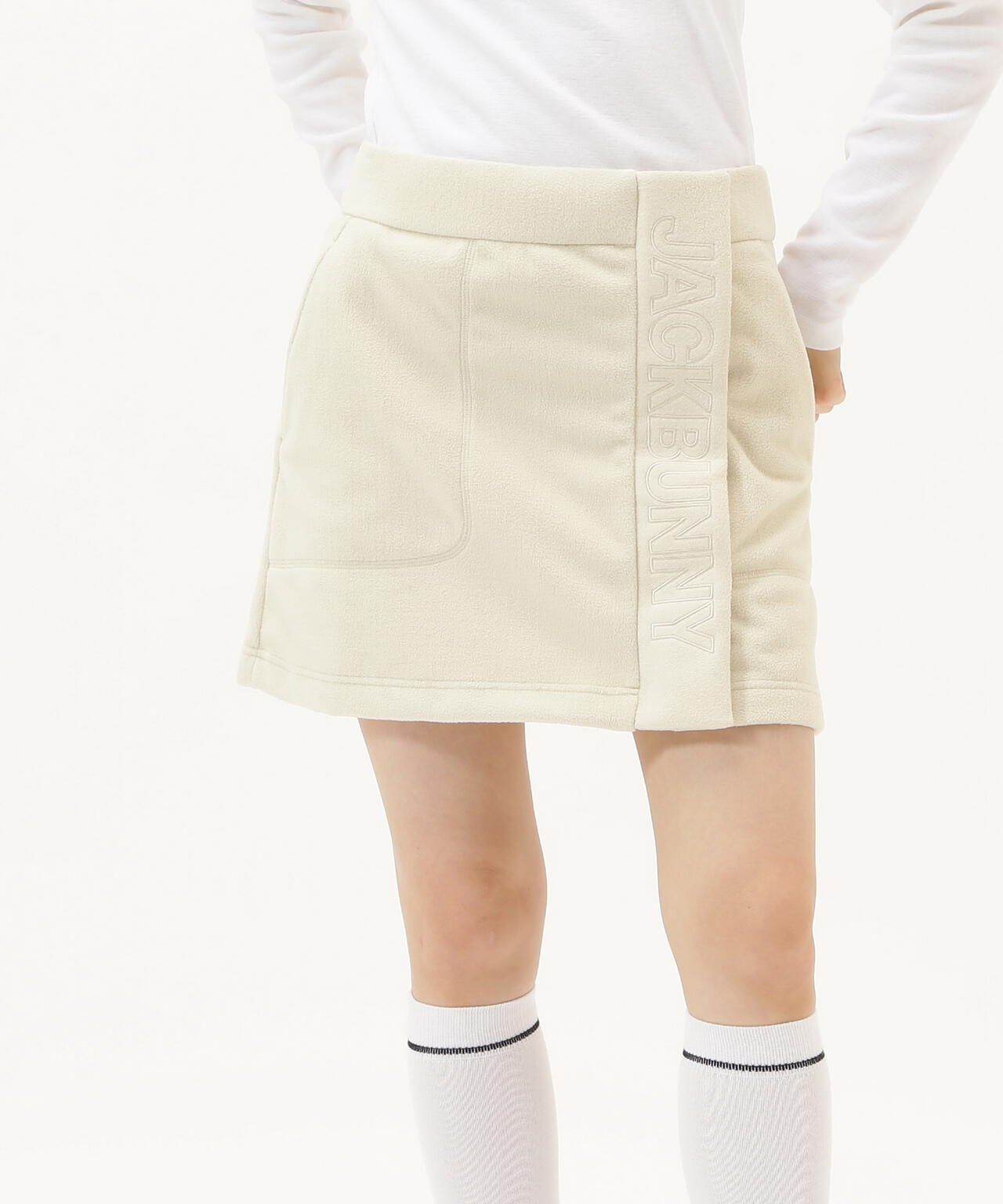 ブロッキーフリース スカート