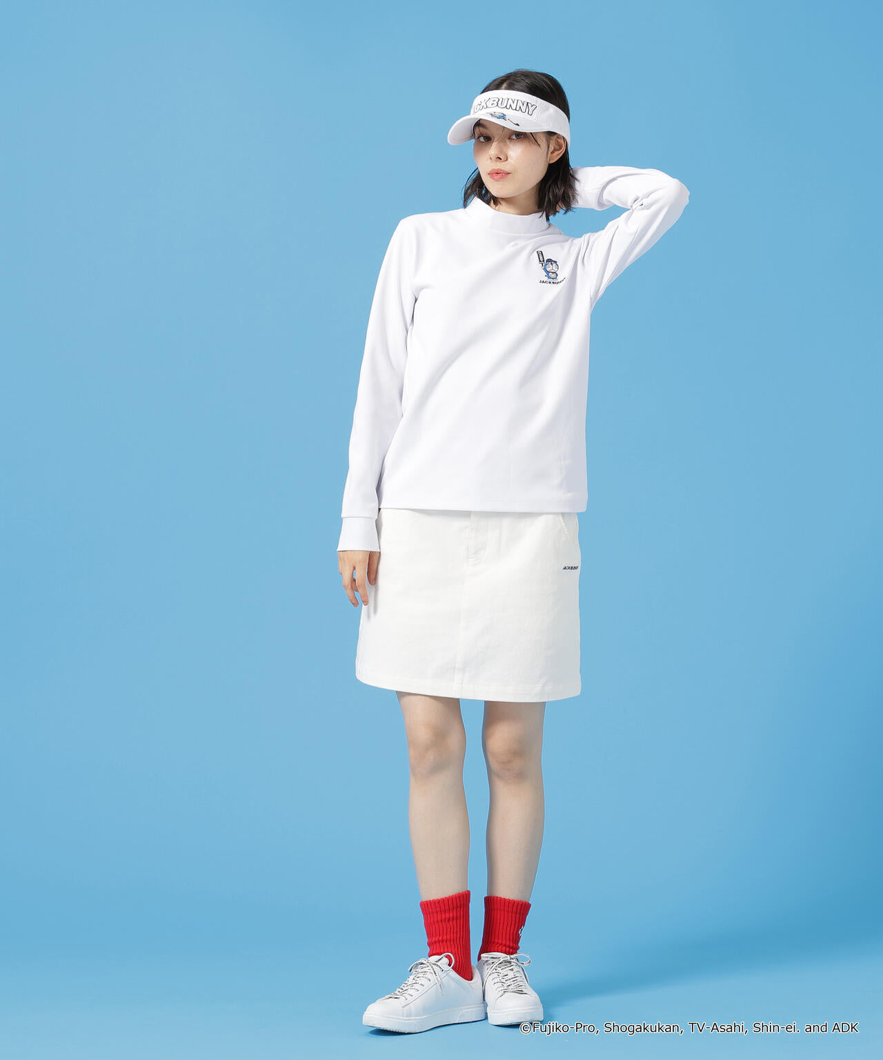 【ドラえもん】2WAYストレッチツイルスカート