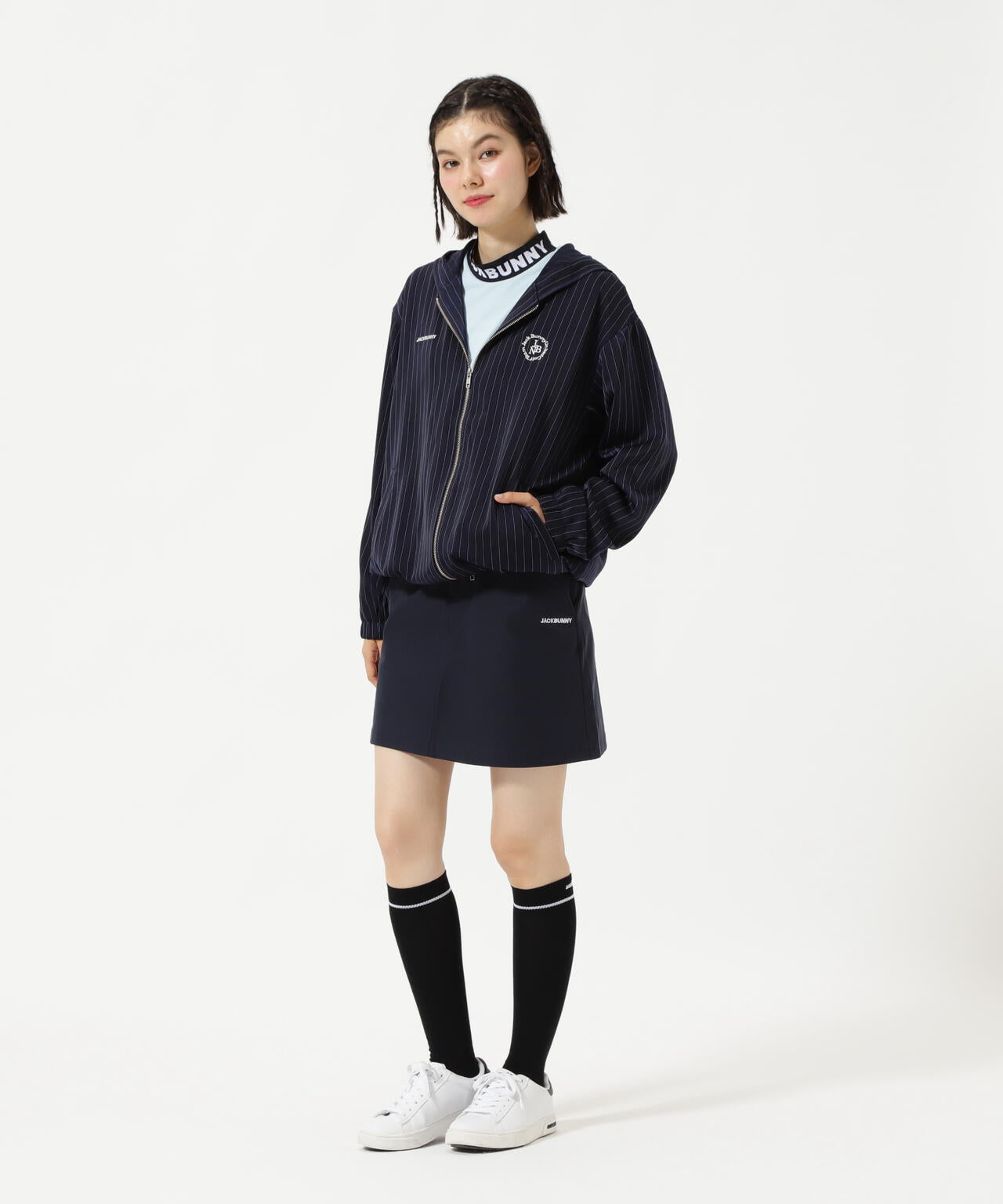 【直営店舗&公式オンライン限定】ポリエステルツイルスカート