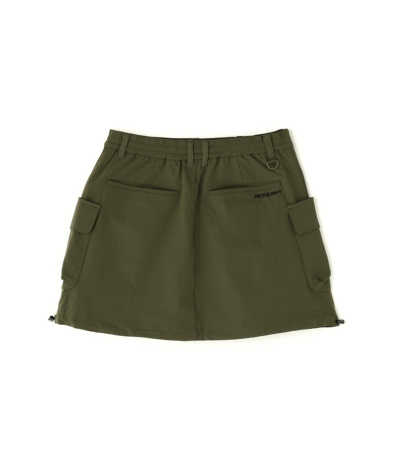 ストレッチ二重織プリント スカート