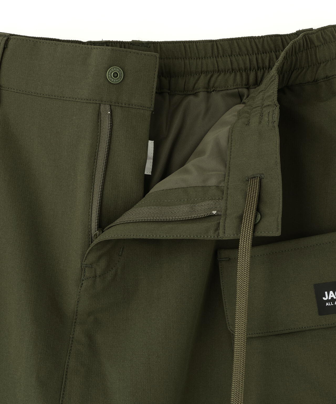 ストレッチ二重織プリント スカート