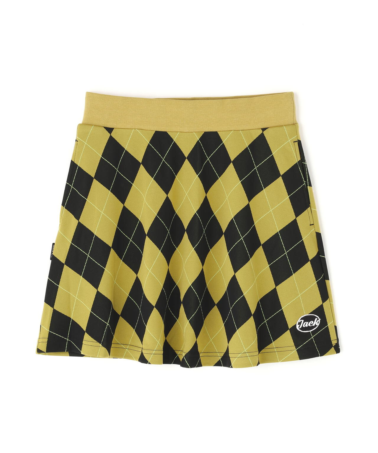 アーガイルジャガードスカート