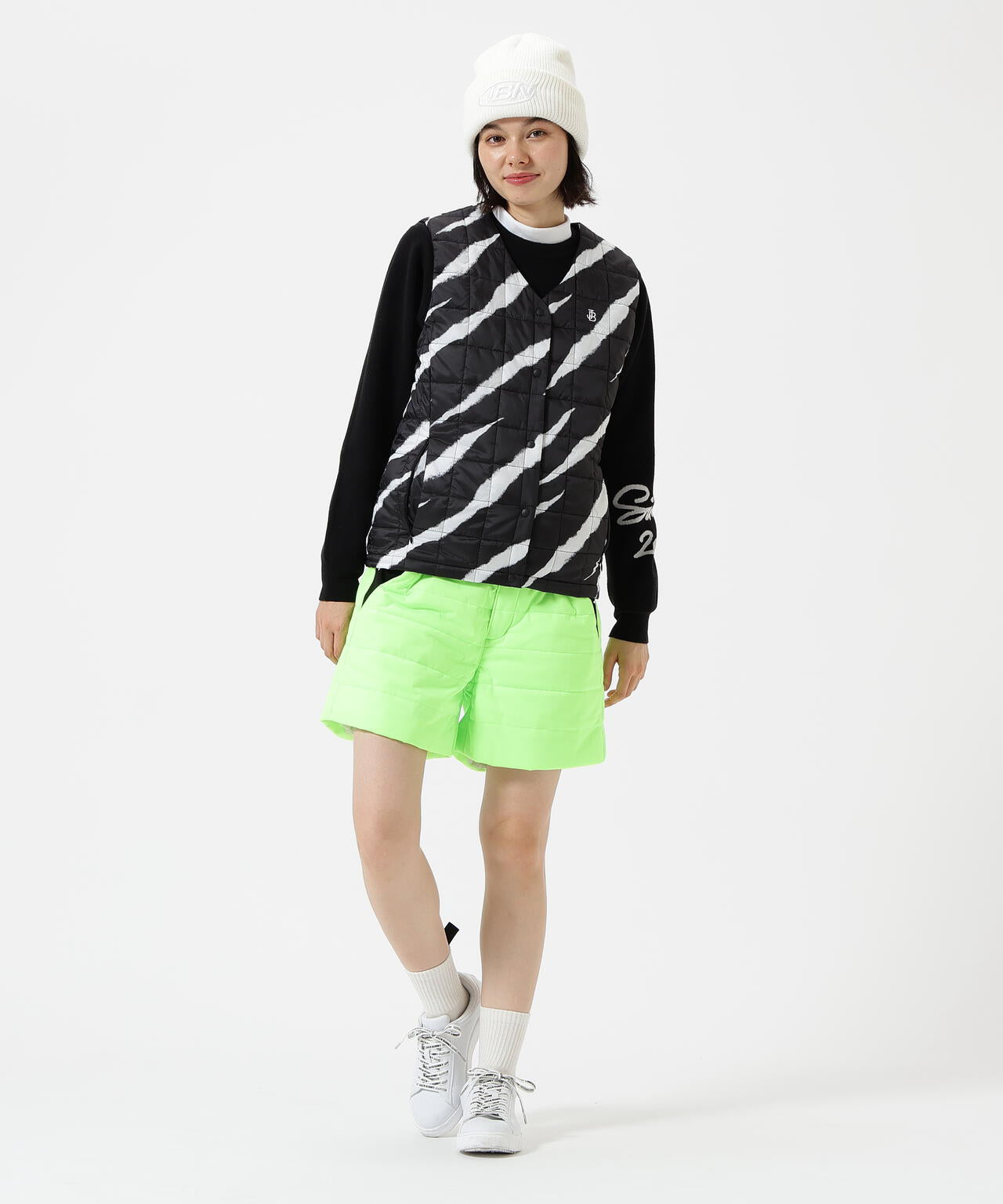 20D PEタフタ 中綿ベスト