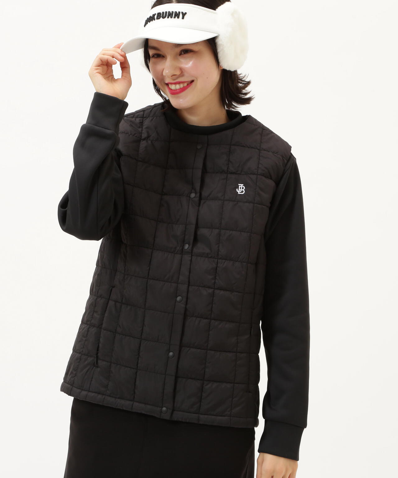 20D PEタフタ 中綿ベスト