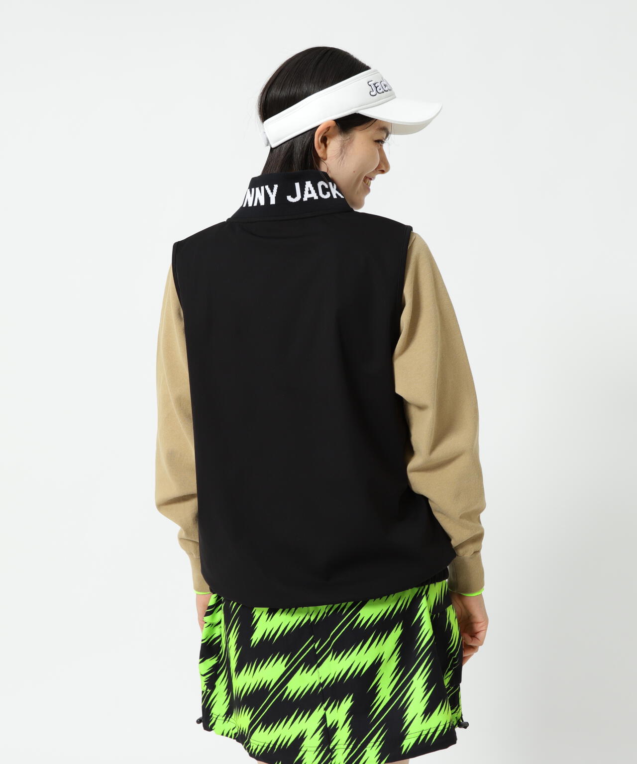 ライトスムースベスト フルジップベスト