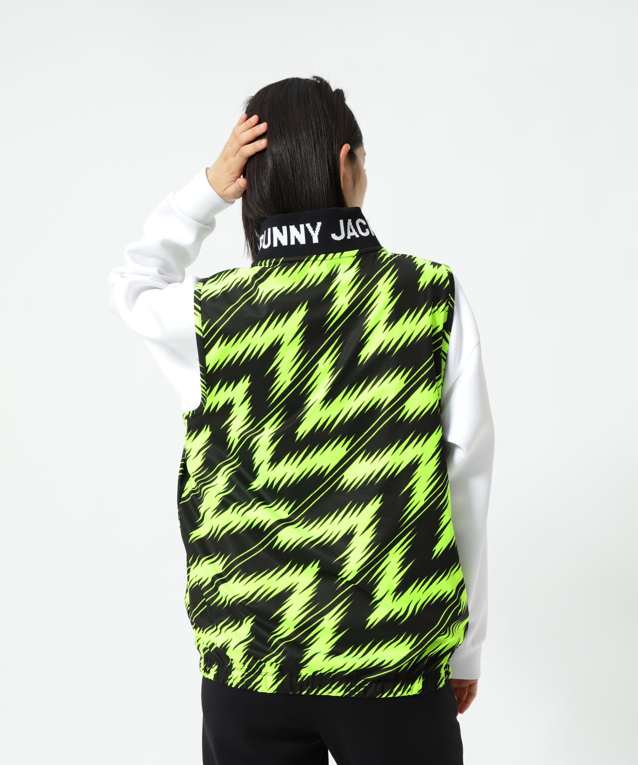 ライトスムースベスト フルジップベスト