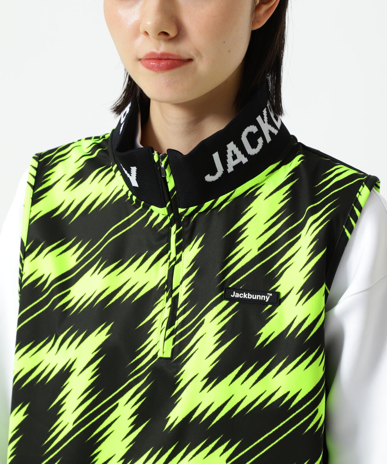 ライトスムースベスト フルジップベスト