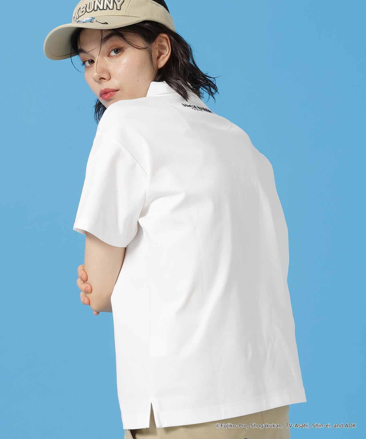 【ドラえもん】PEカノコ半袖ポロシャツ