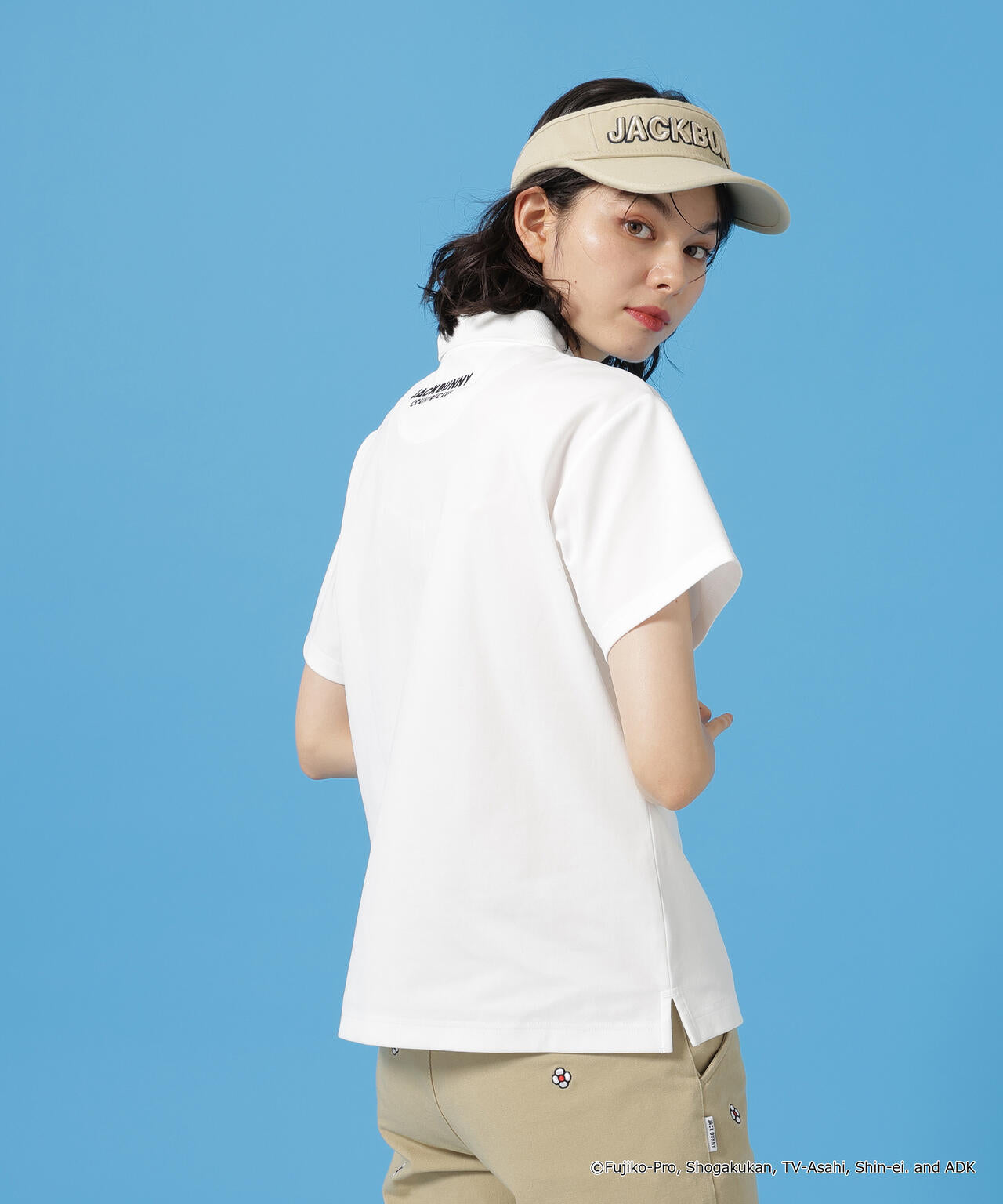 【ドラえもん】PEカノコ半袖ポロシャツ